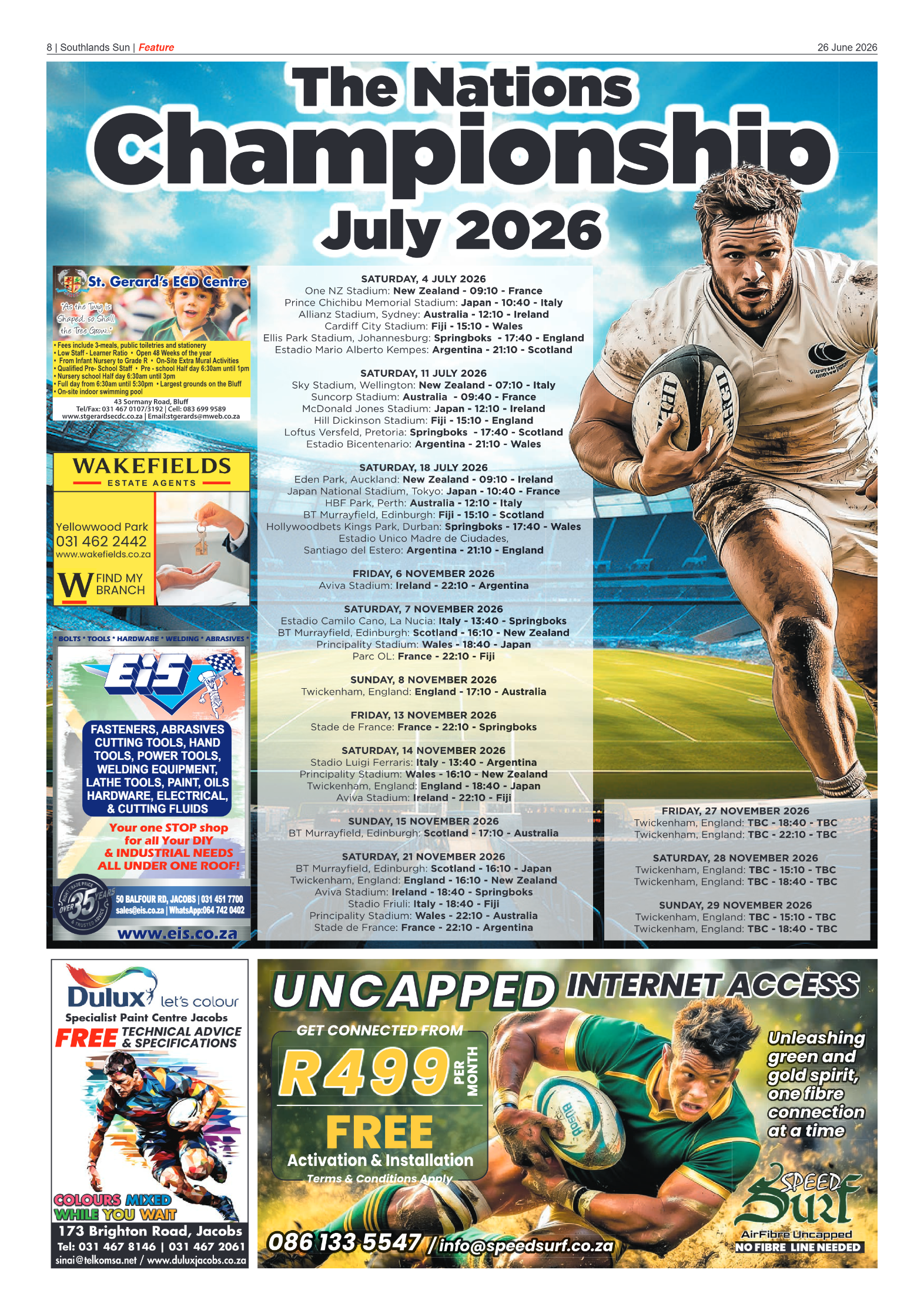 Southlands Sun 26 June 2026 page 8