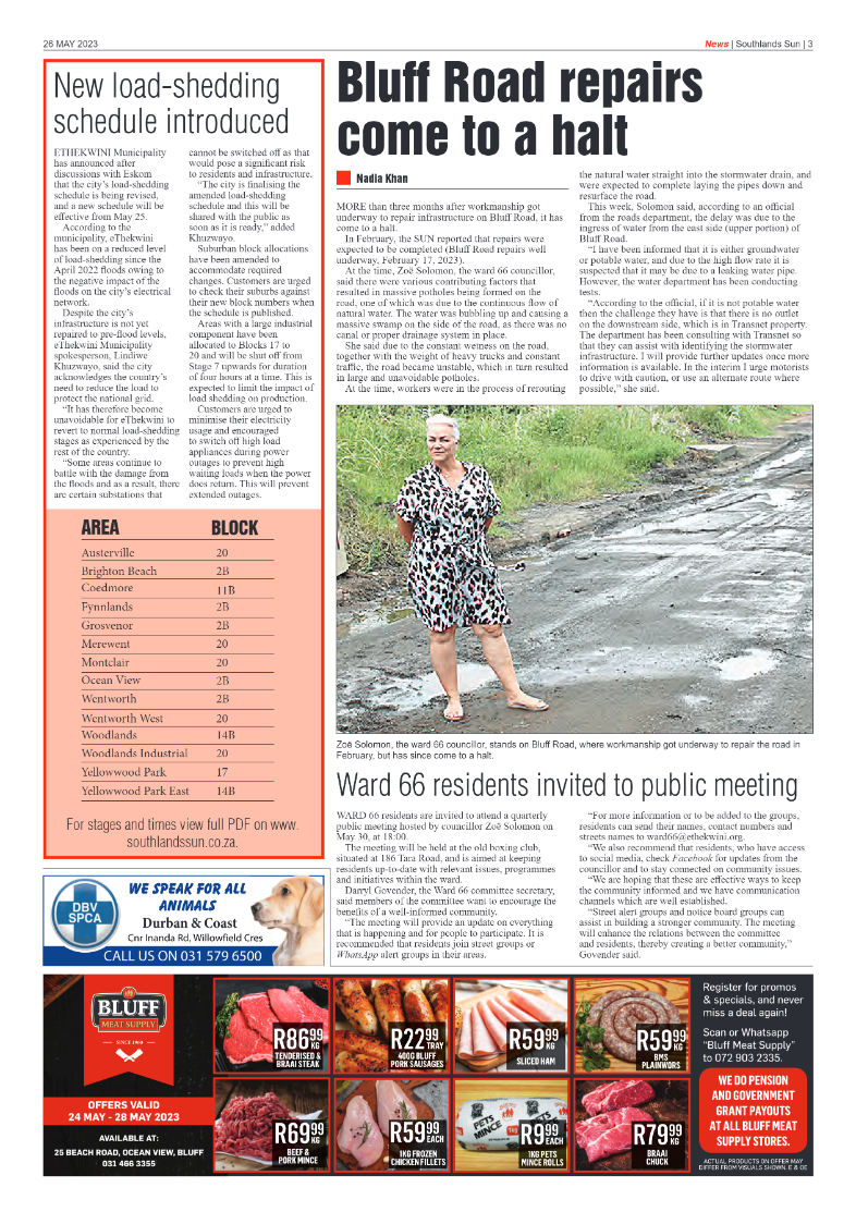 Southlands Sun 26 May 2023 page 3