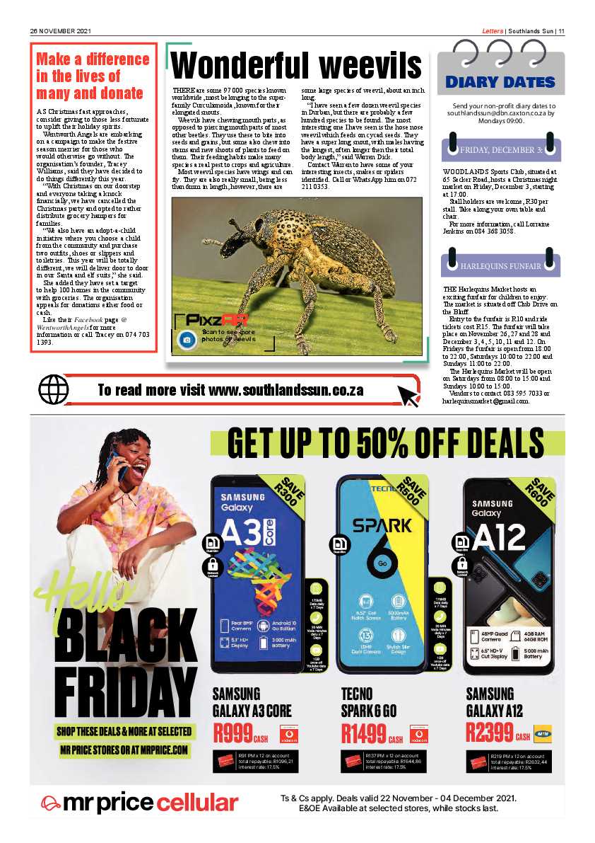 Southlands Sun 26 November 2021 page 11