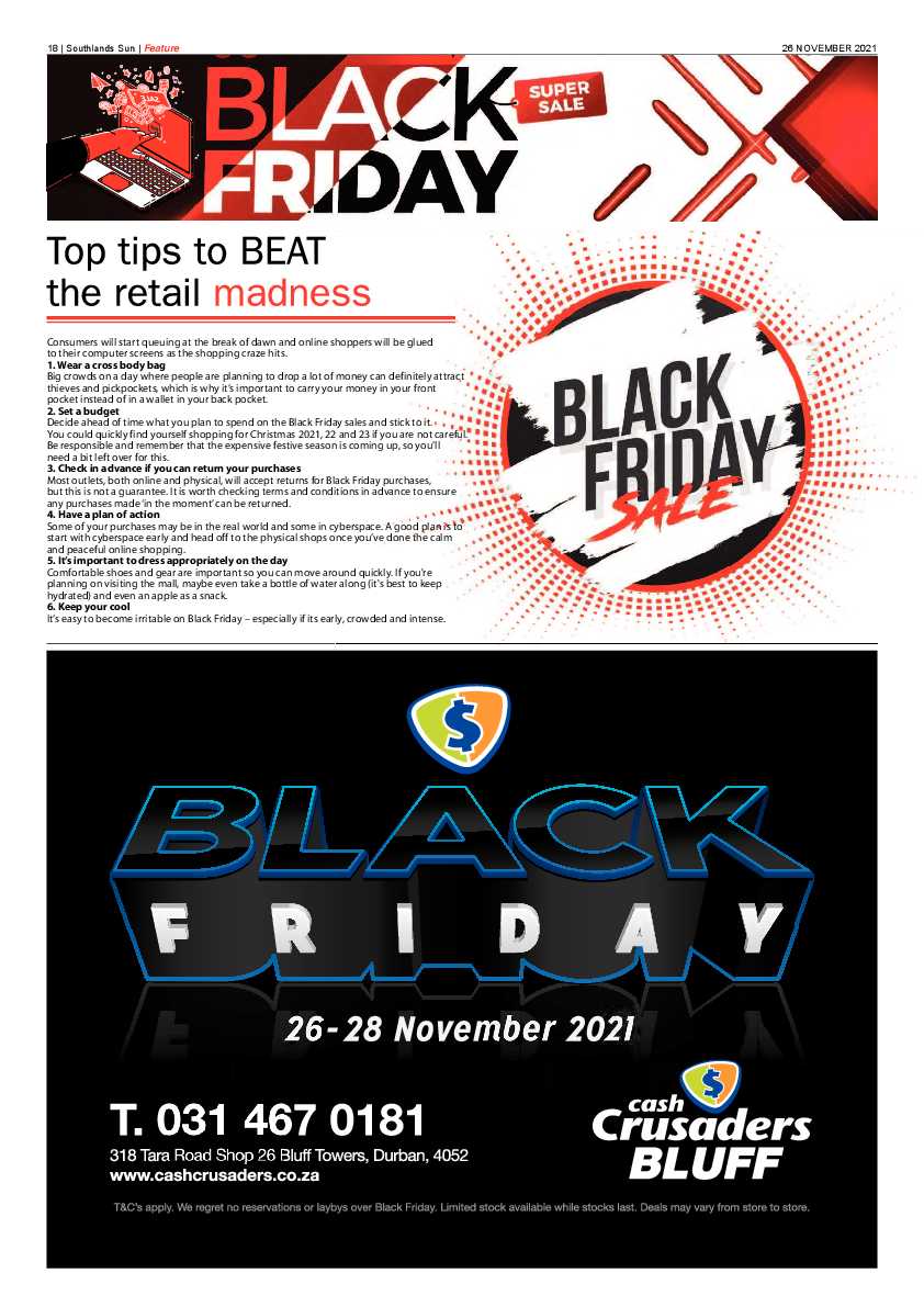 Southlands Sun 26 November 2021 page 18