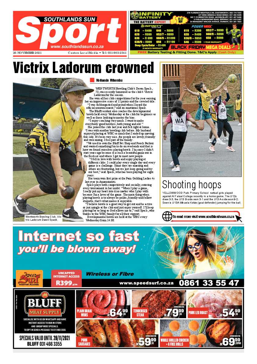 Southlands Sun 26 November 2021 page 24