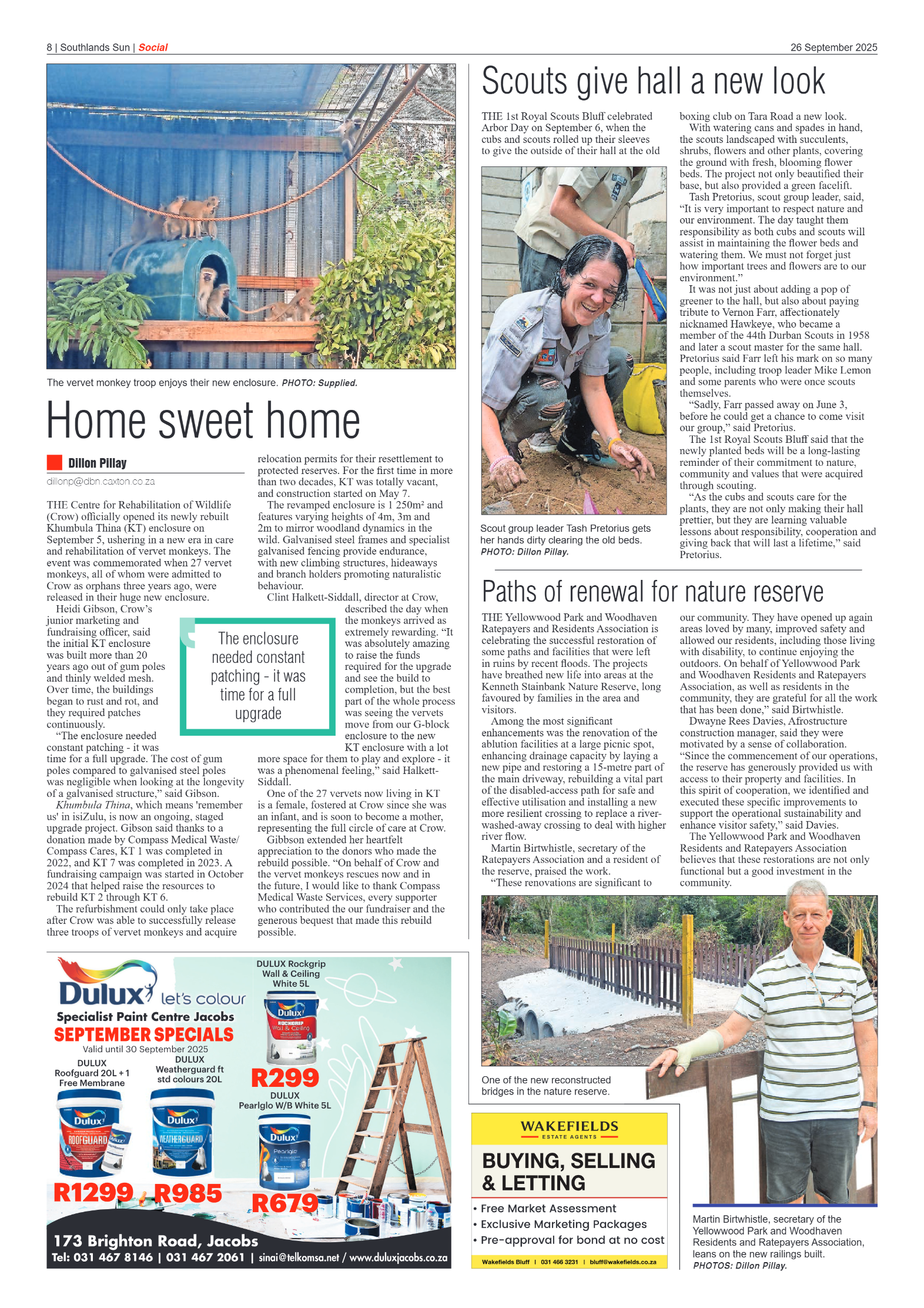 Southlands Sun 26 September 2025 page 8
