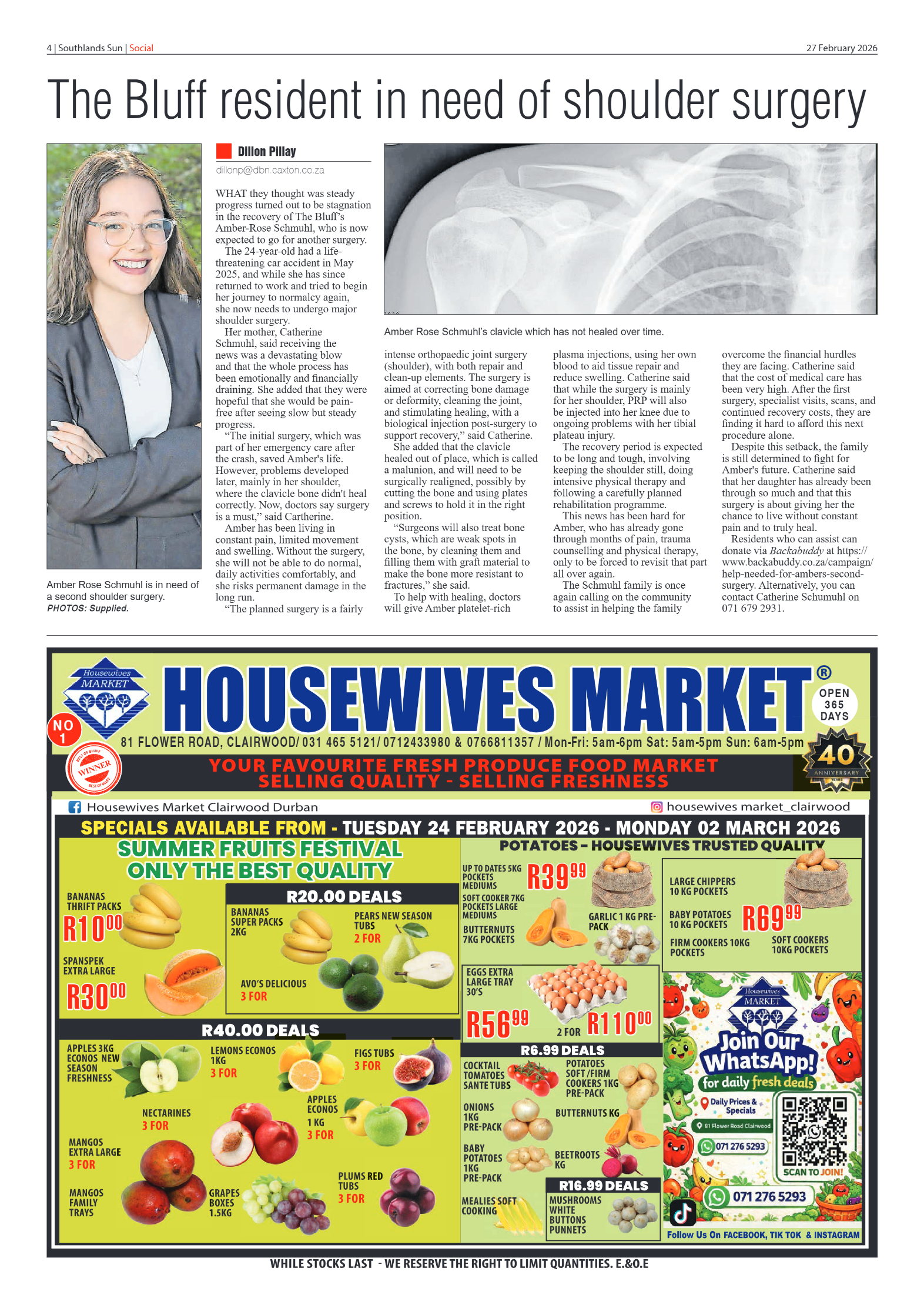 Southlands Sun 27 February 2026 page 4