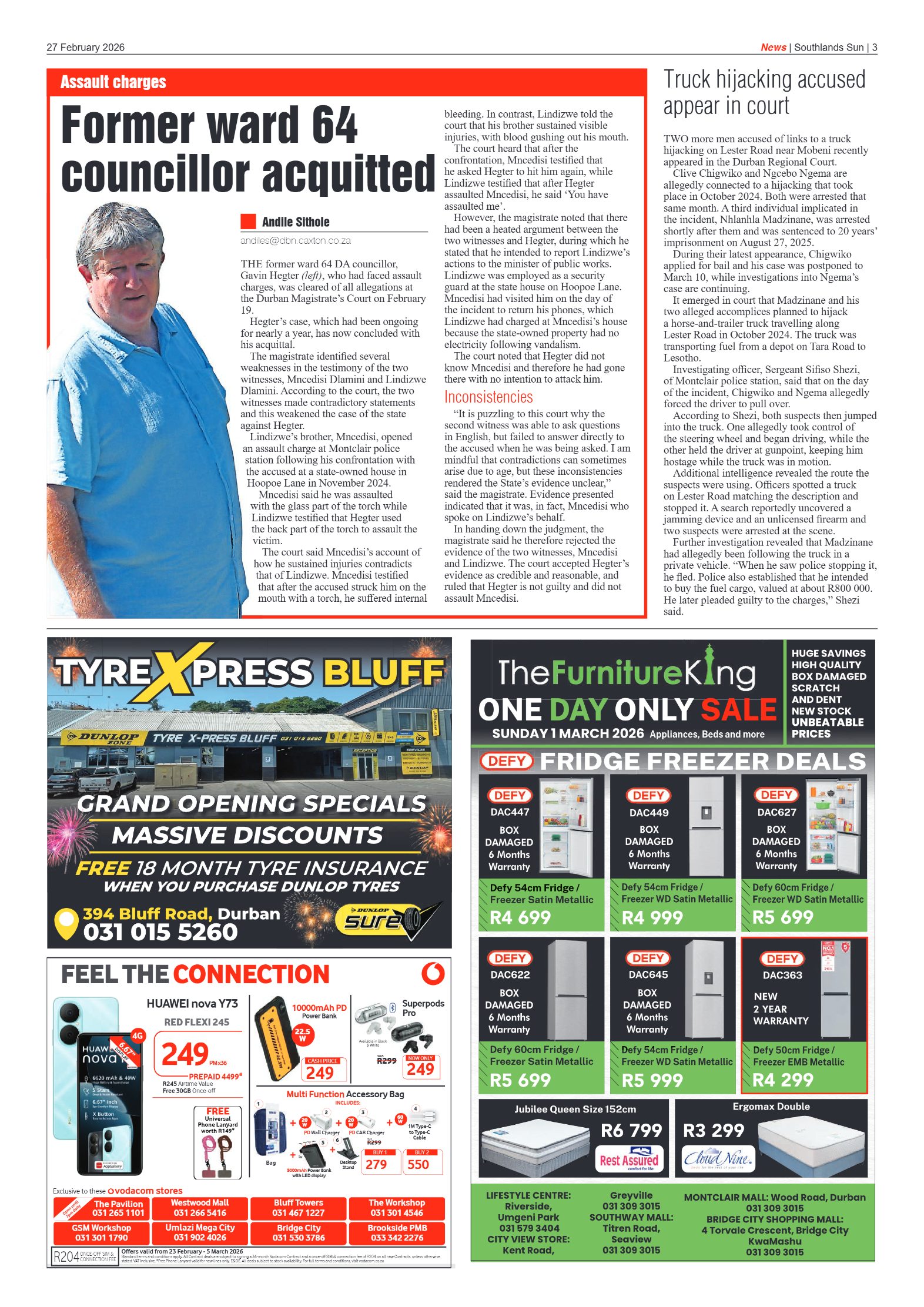 Southlands Sun 27 February 2026 page 4