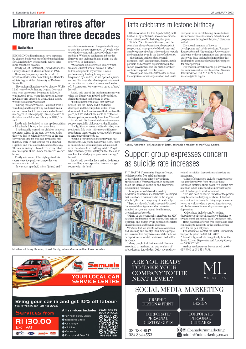 Southlands Sun 27 January 2023 page 8