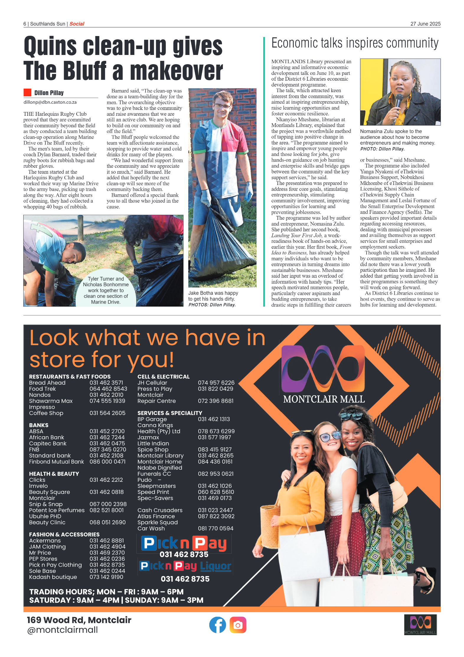 Southlands Sun 27 June 2025 page 6
