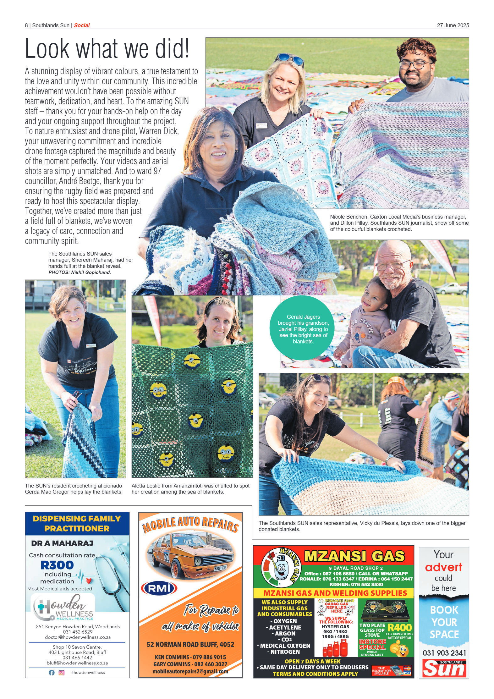 Southlands Sun 27 June 2025 page 8
