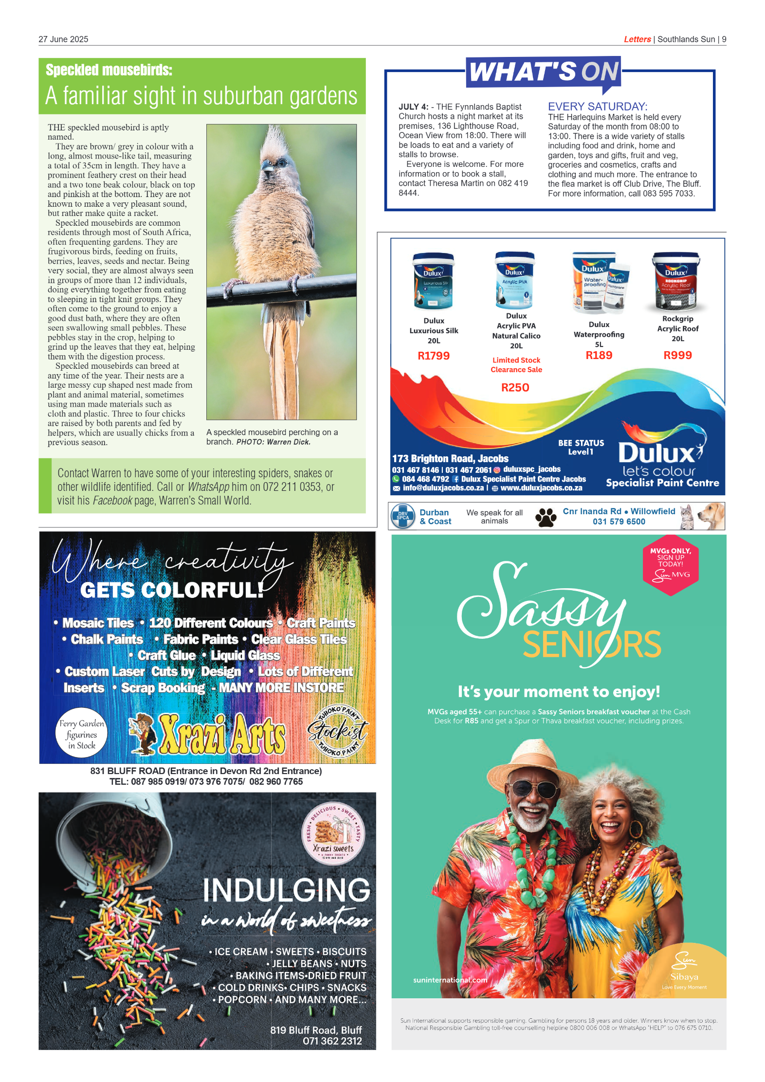 Southlands Sun 27 June 2025 page 9