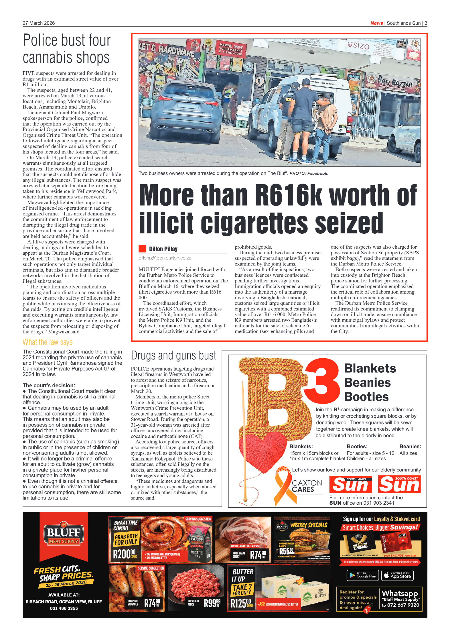 Southlands Sun 27 March 2026 page 3