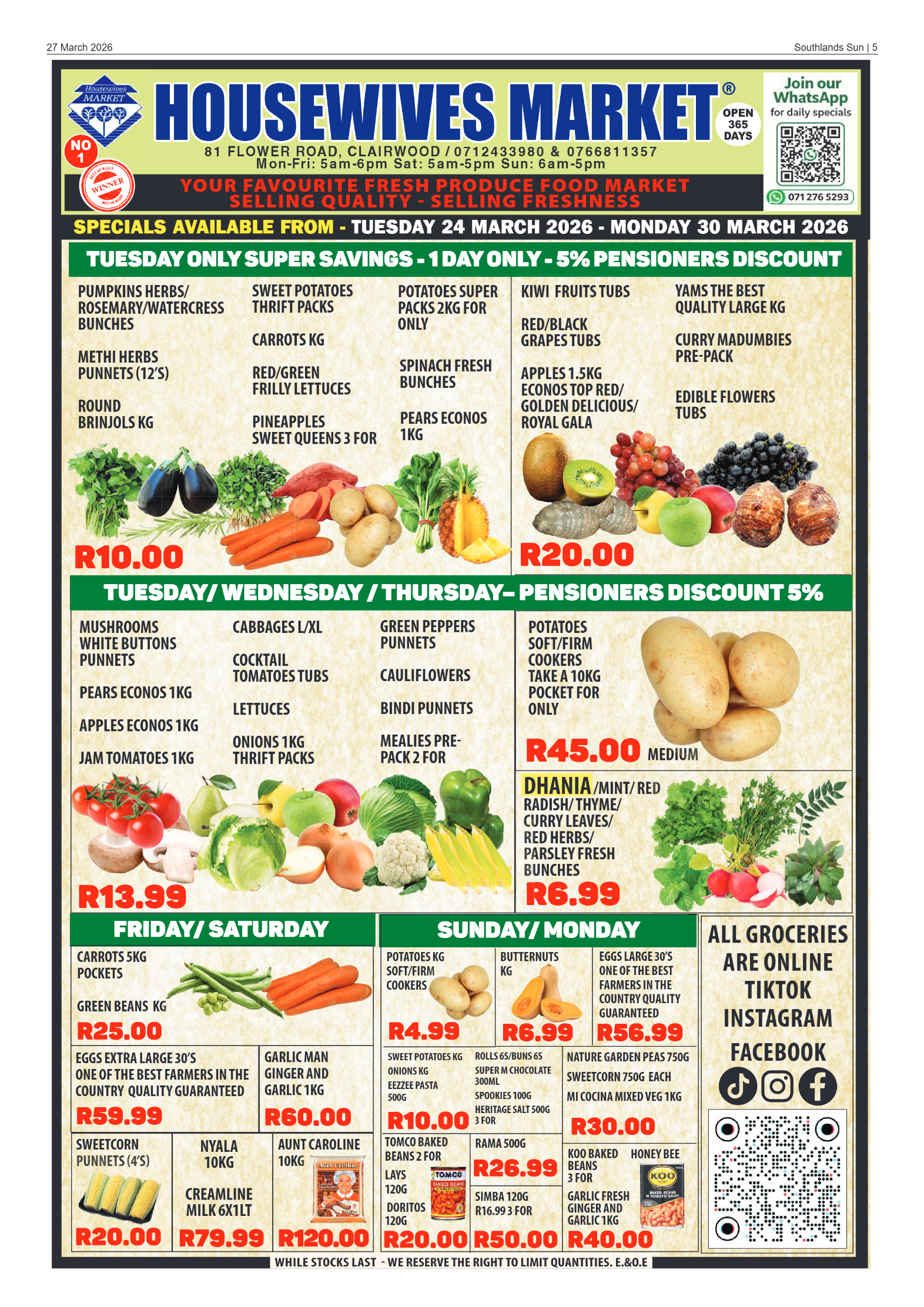 Southlands Sun 27 March 2026 page 5