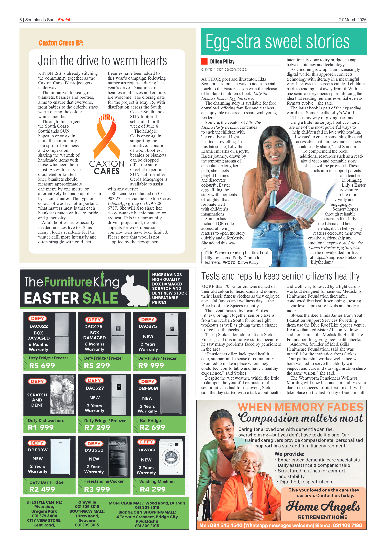Southlands Sun 27 March 2026 page 6