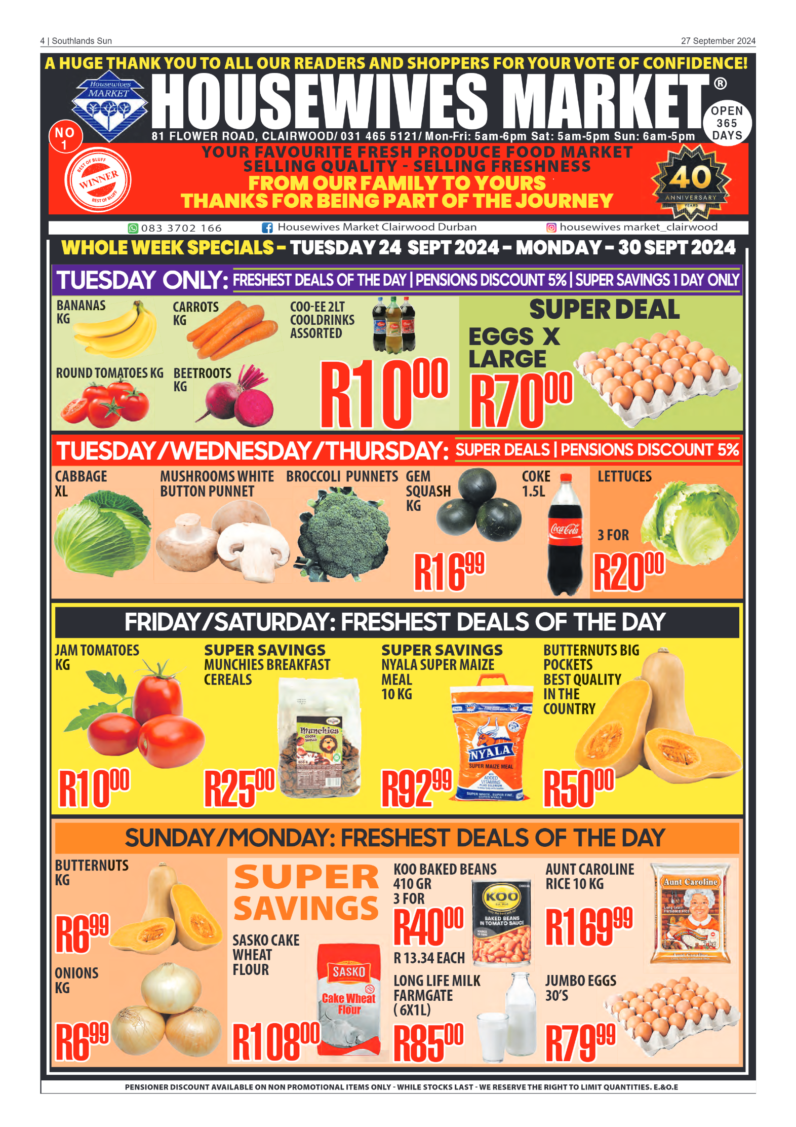 Southlands Sun 27 September 2024 page 4