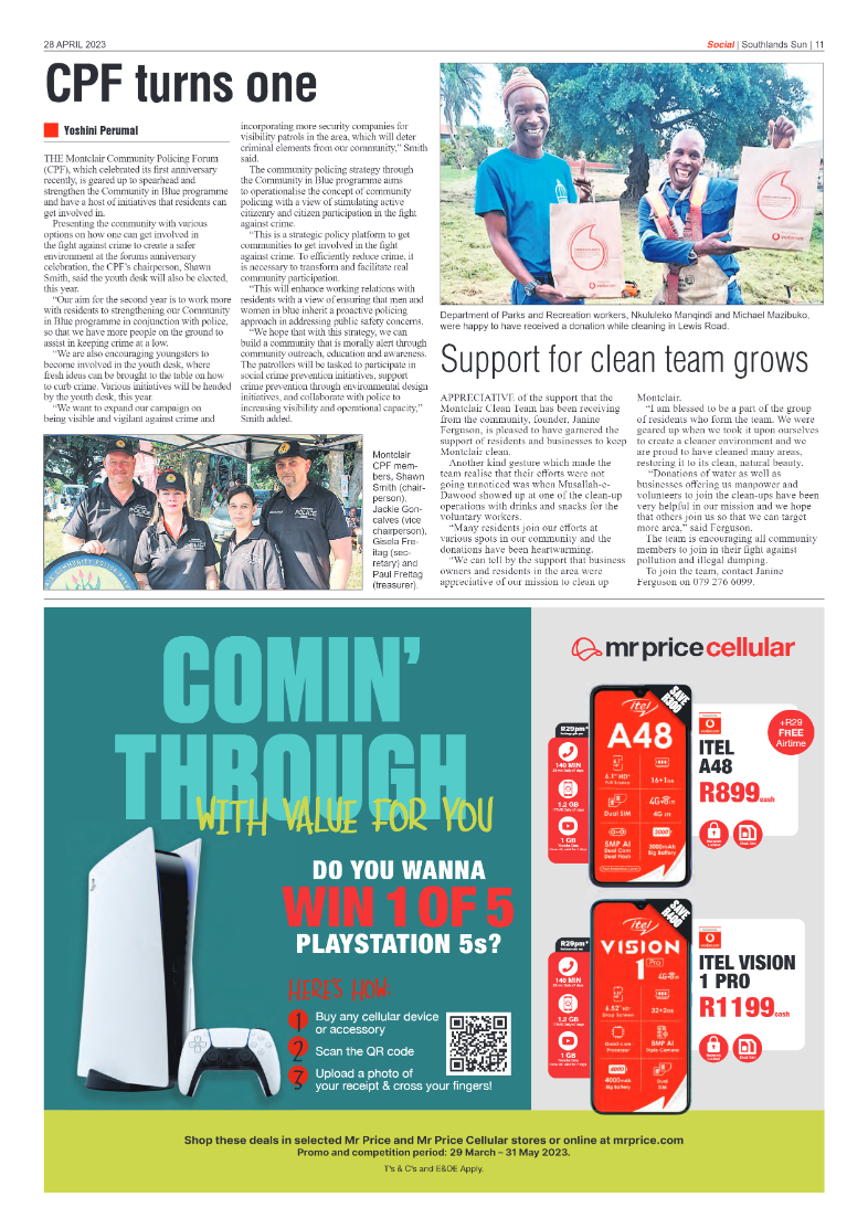 Southlands Sun 28 April 2023 page 11