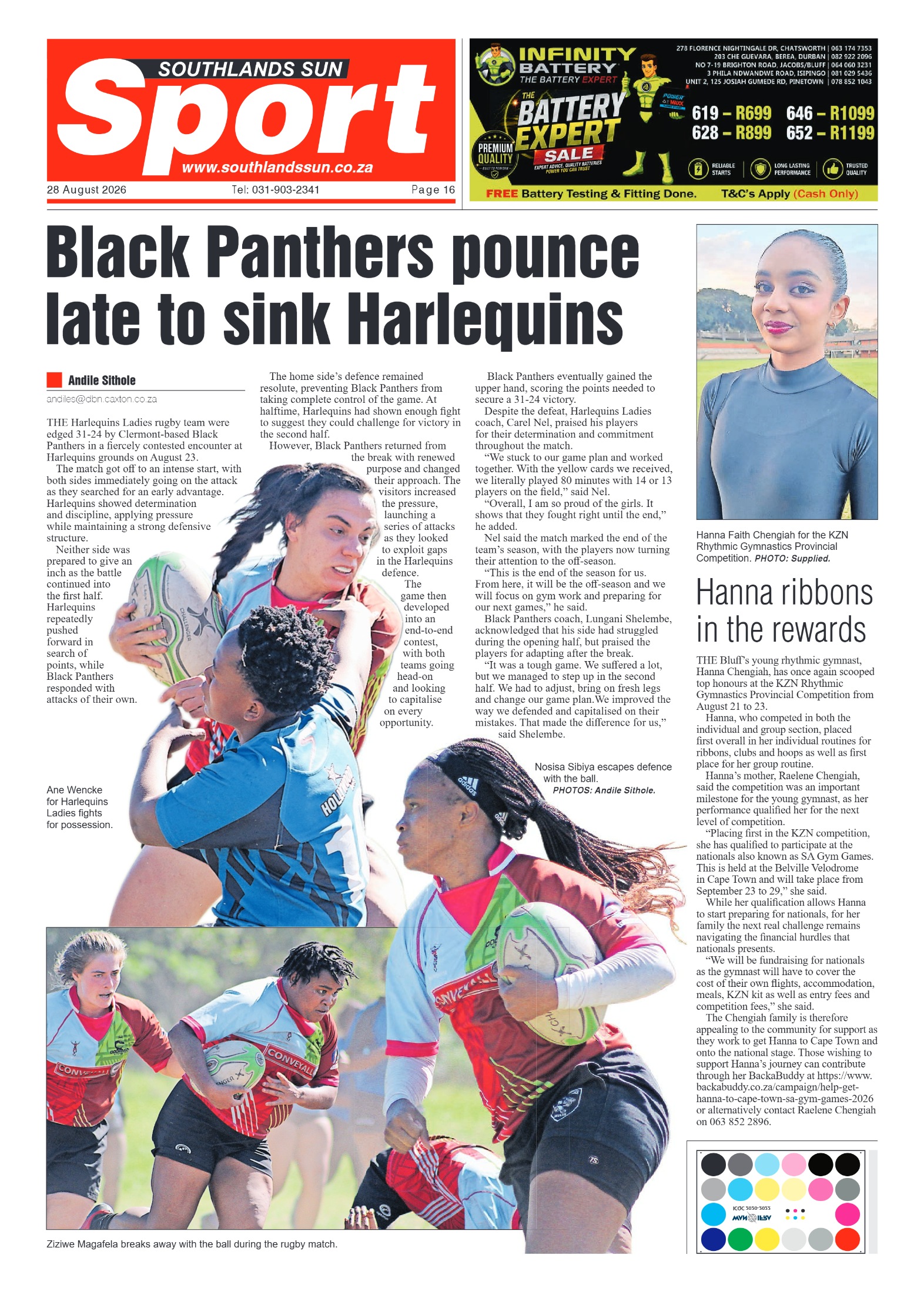 Southlands Sun 28 August 2026 page 15
