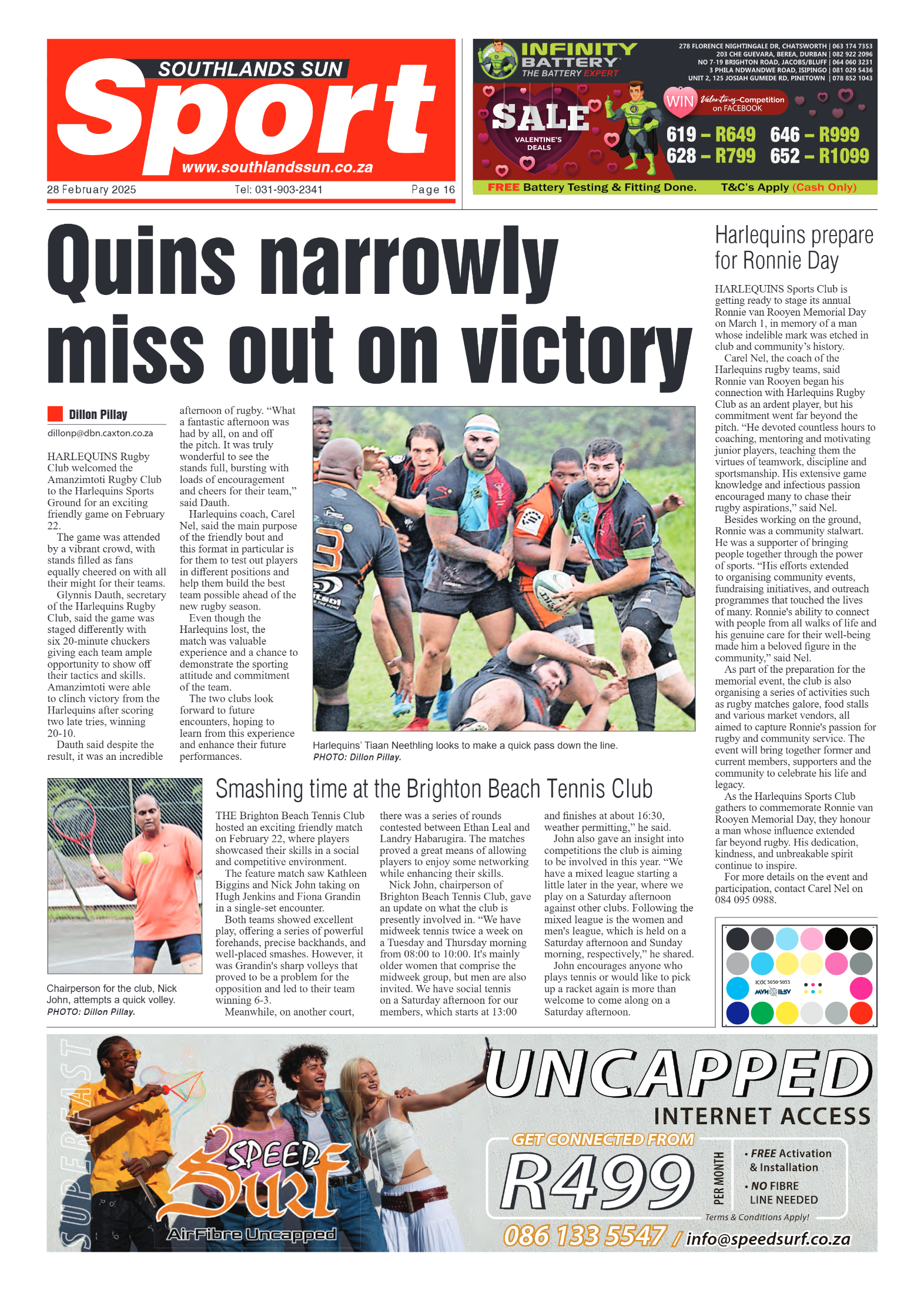 Southlands Sun 28 February 2025 page 16
