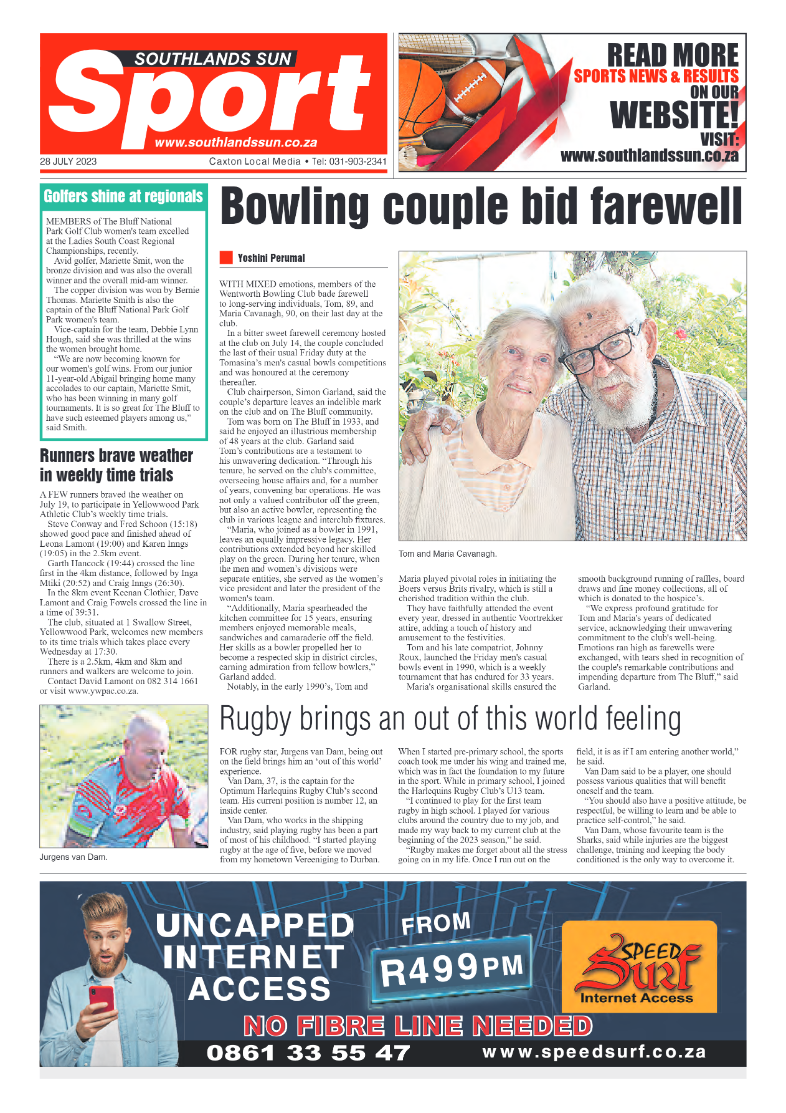 Southlands Sun 28 July 2023 page 12