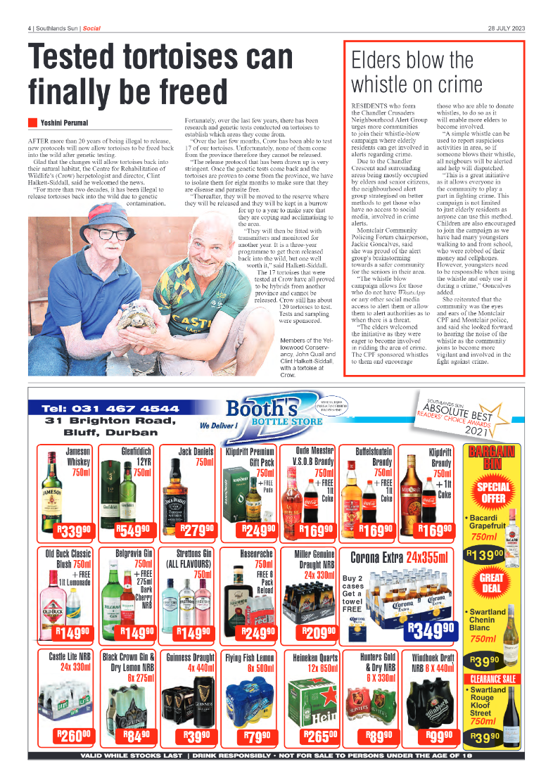 Southlands Sun 28 July 2023 page 4