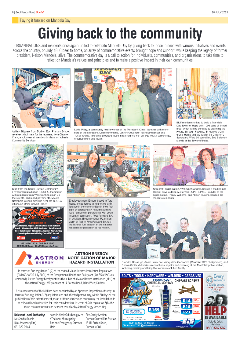 Southlands Sun 28 July 2023 page 8