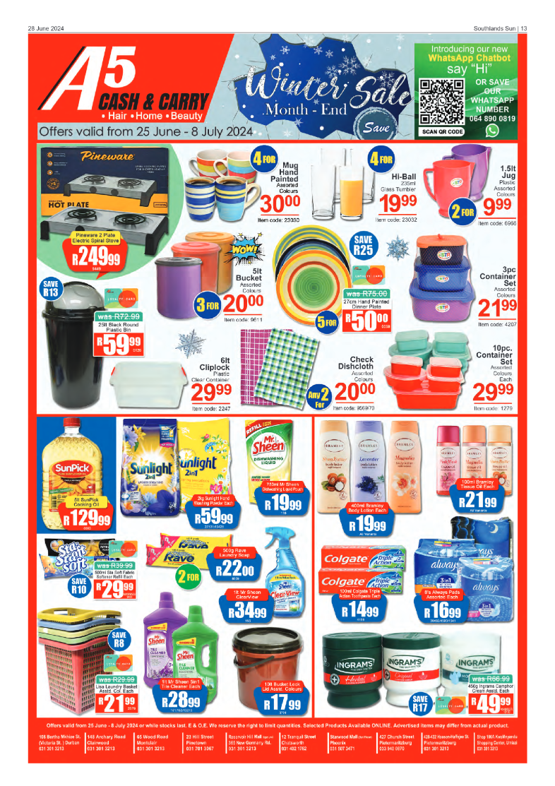 Southlands Sun 28 June 2024 page 13