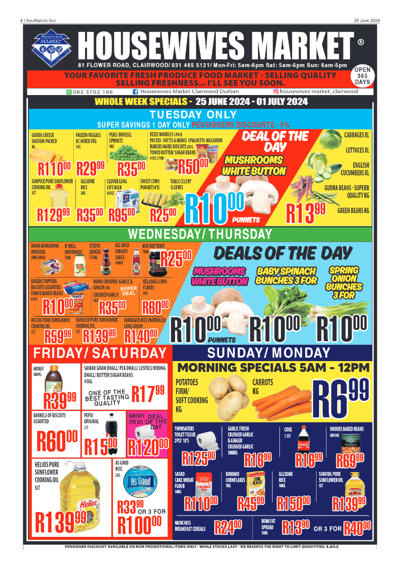 Southlands Sun 28 June 2024 page 4