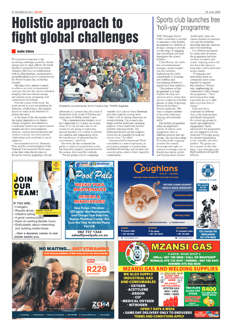 Southlands Sun 28 June 2024 page 8
