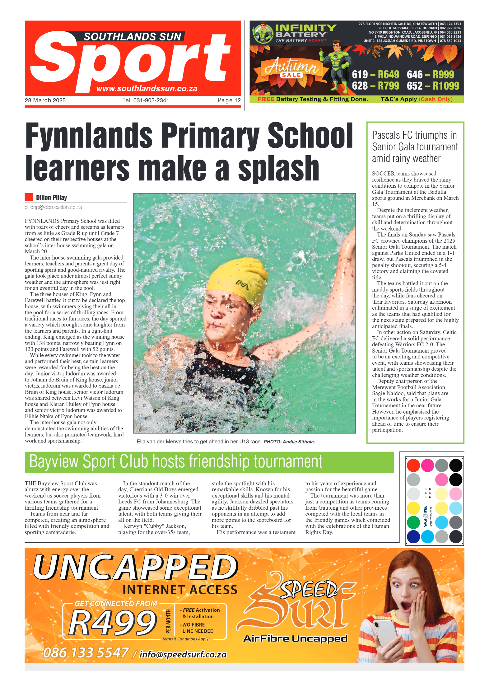 Southlands Sun 28 March 2025 page 12