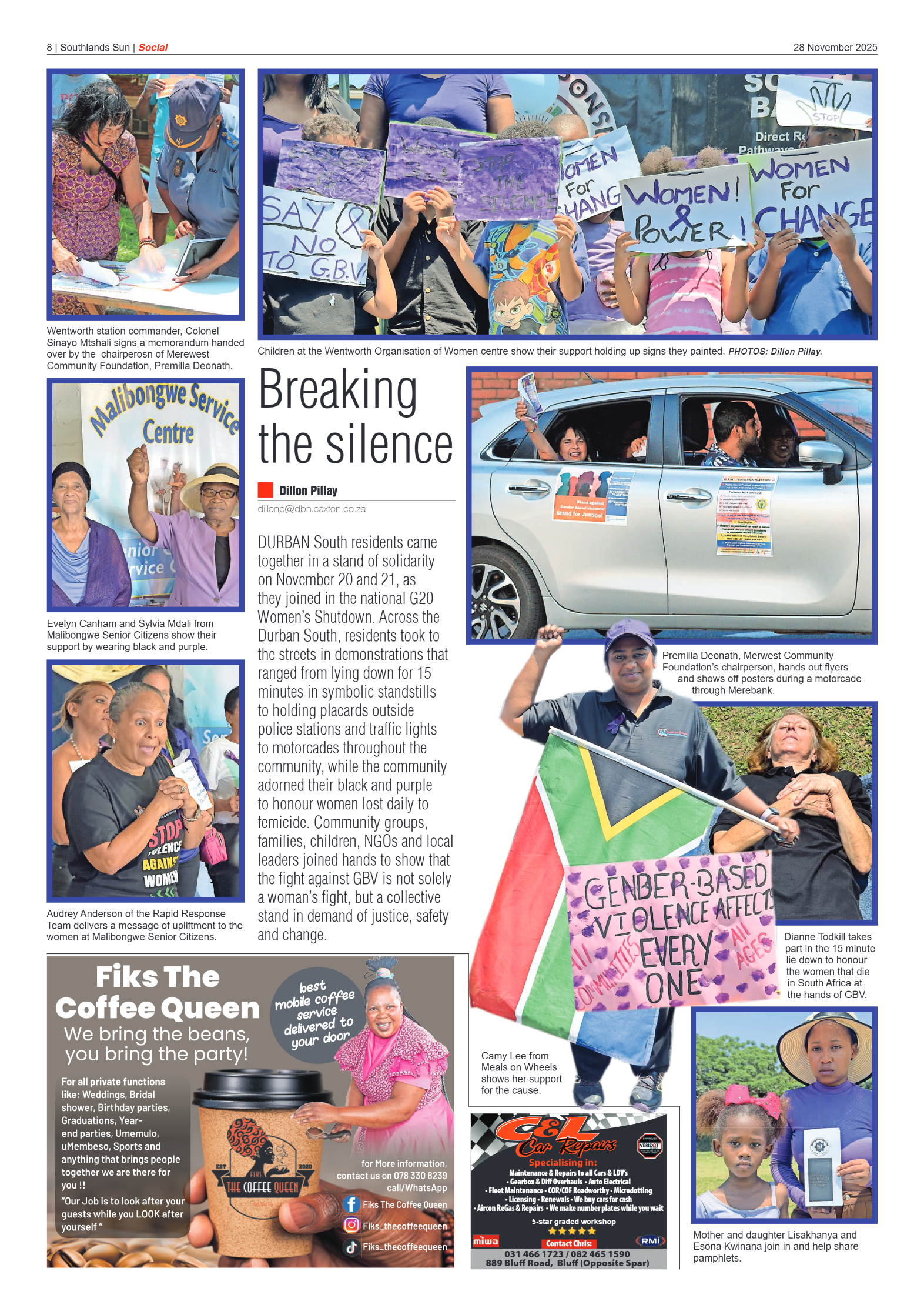 Southlands Sun 28 November 2025 page 10