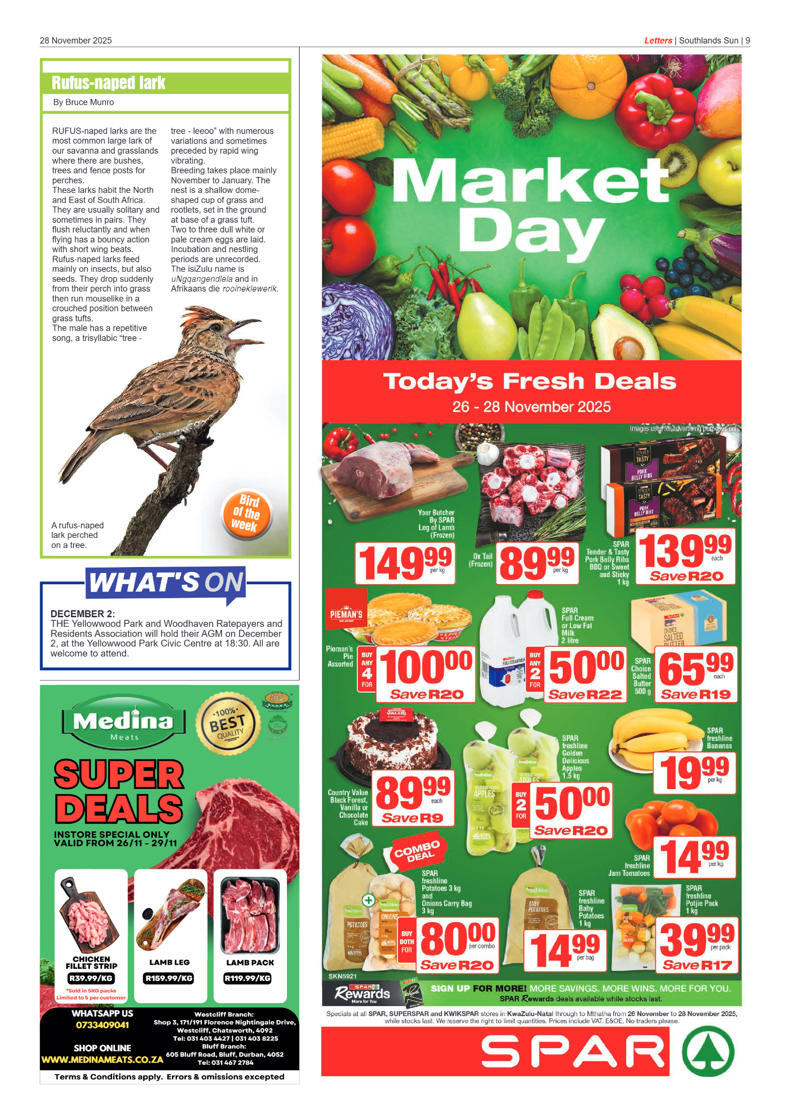 Southlands Sun 28 November 2025 page 11