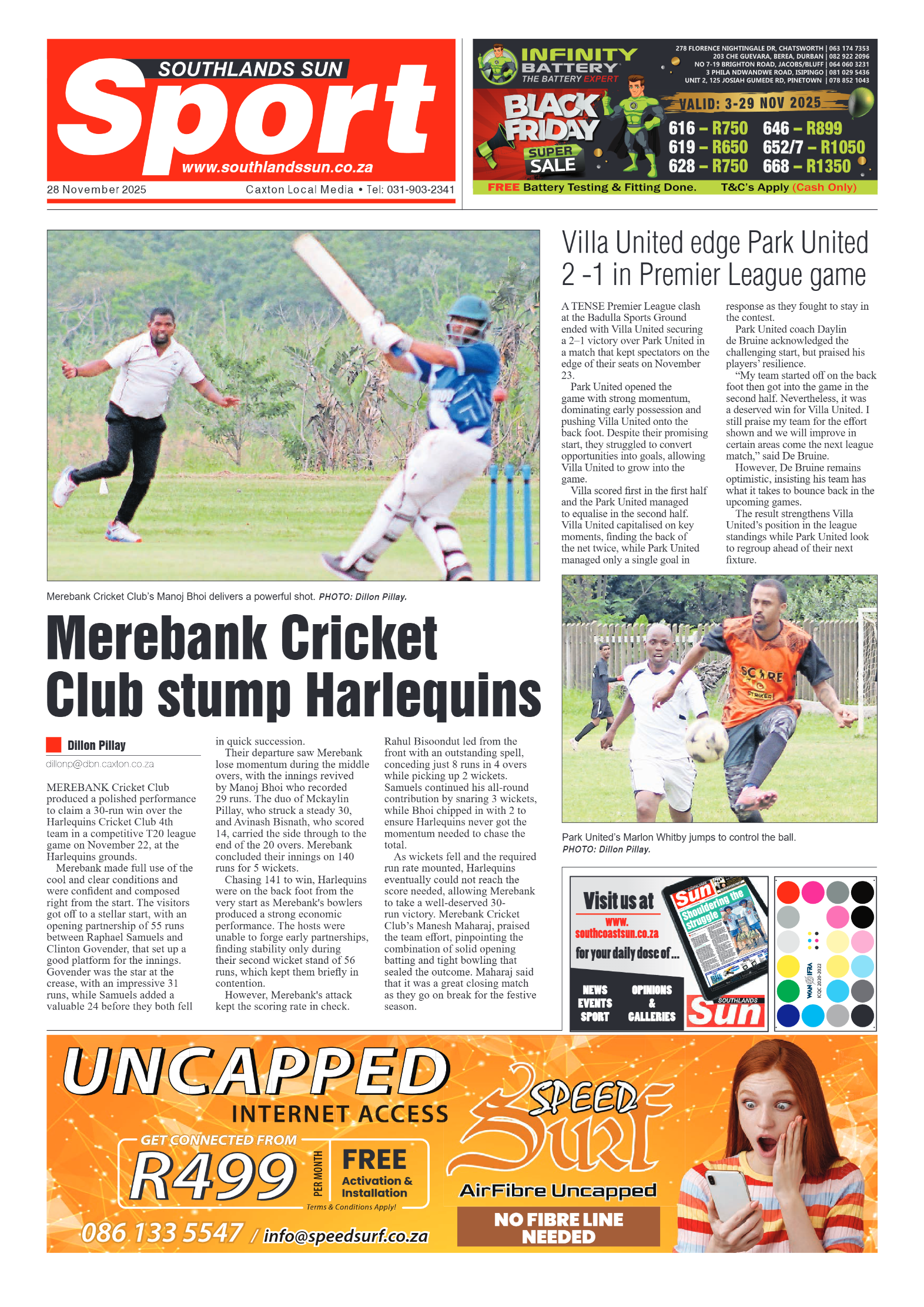 Southlands Sun 28 November 2025 page 18