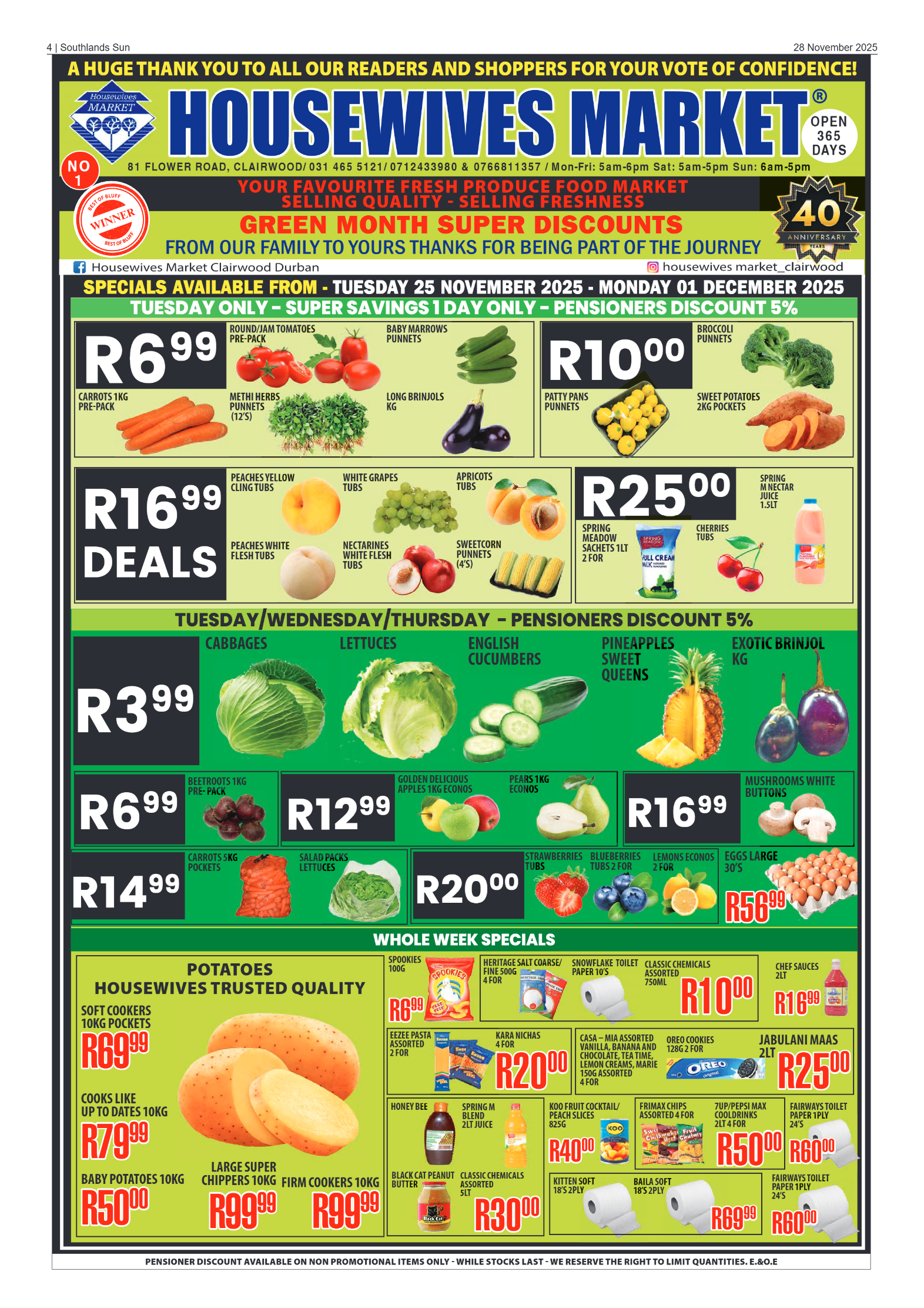 Southlands Sun 28 November 2025 page 6