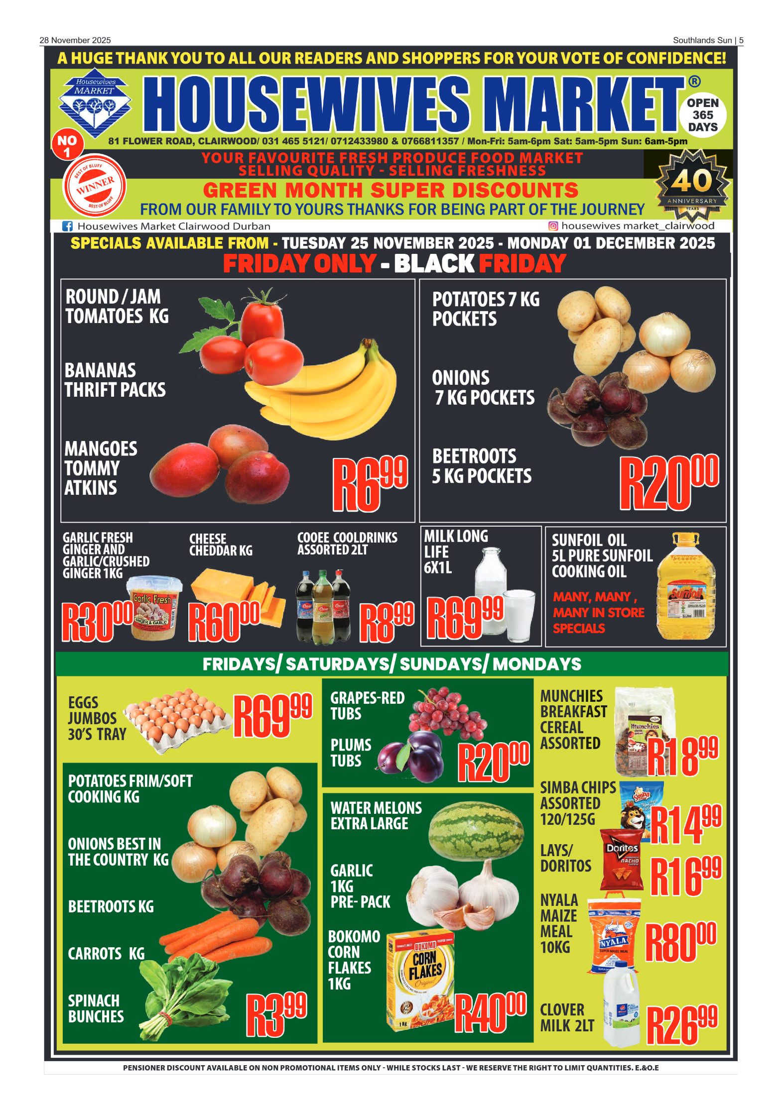 Southlands Sun 28 November 2025 page 7