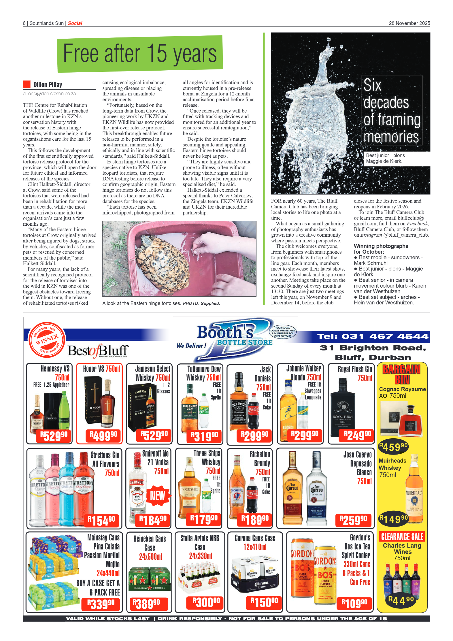 Southlands Sun 28 November 2025 page 8