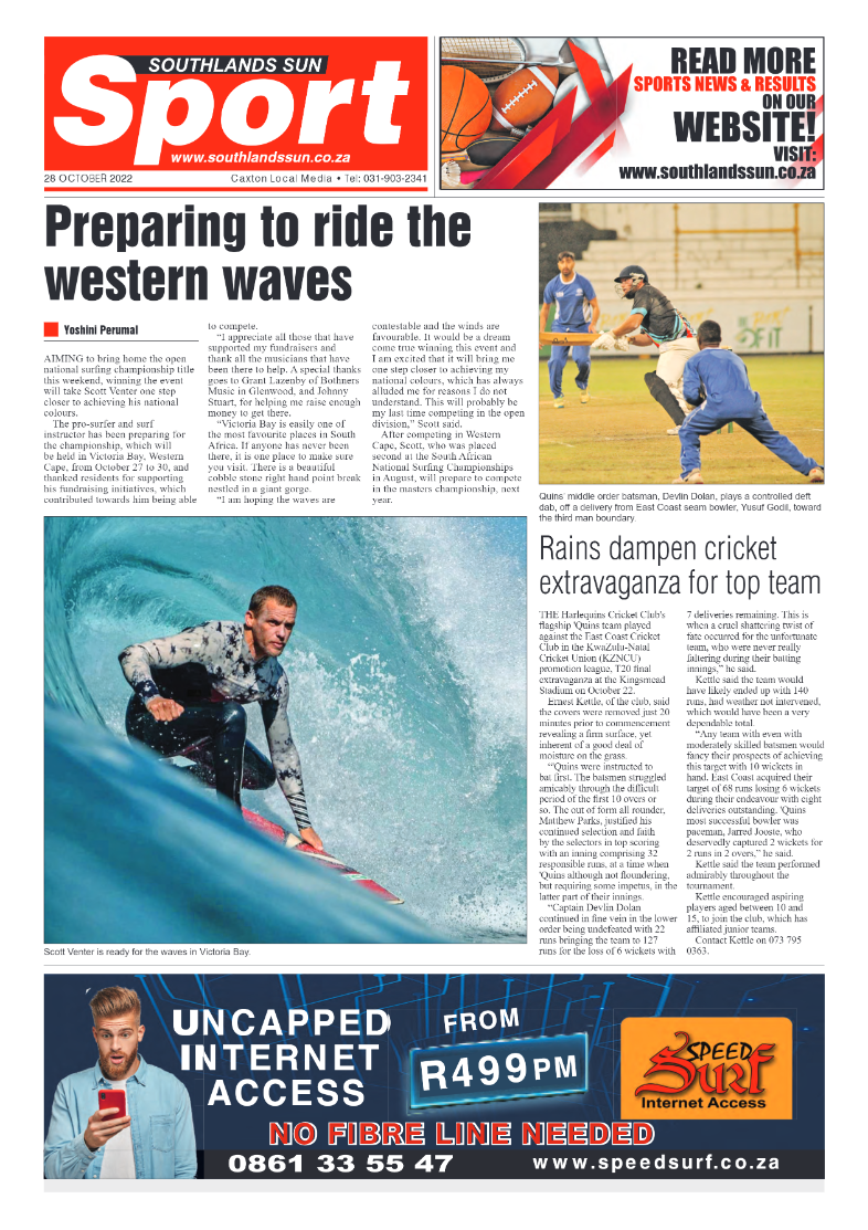 Southlands Sun 28 October 2022 page 16