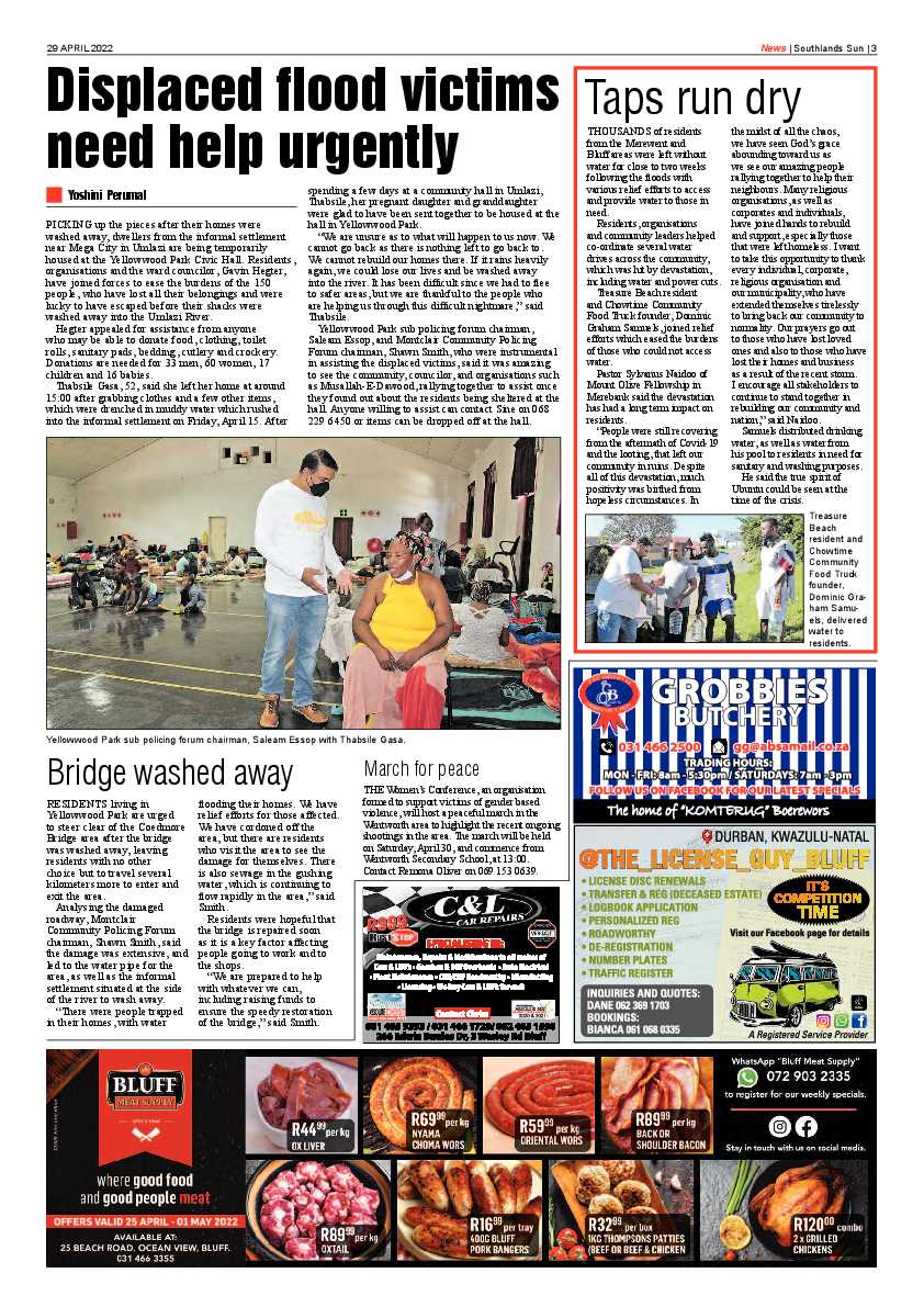 Southlands Sun 29 April 2022 page 3