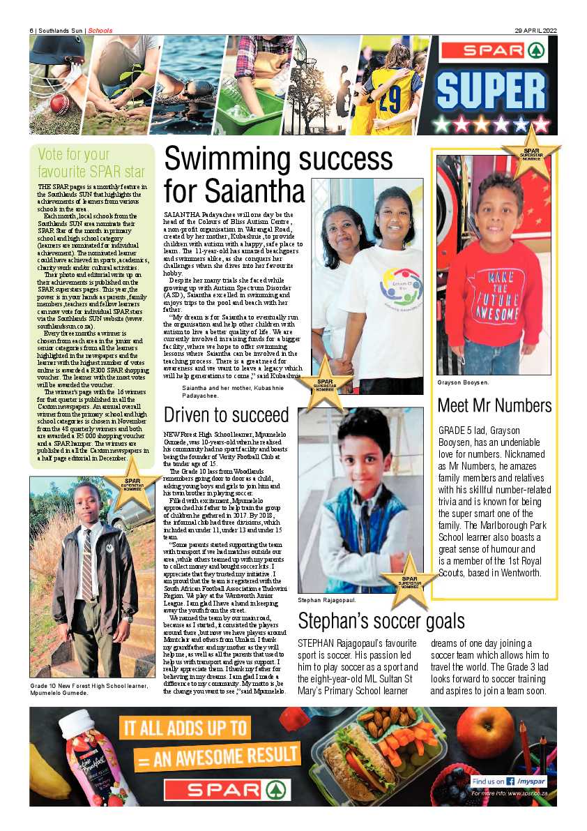 Southlands Sun 29 April 2022 page 6