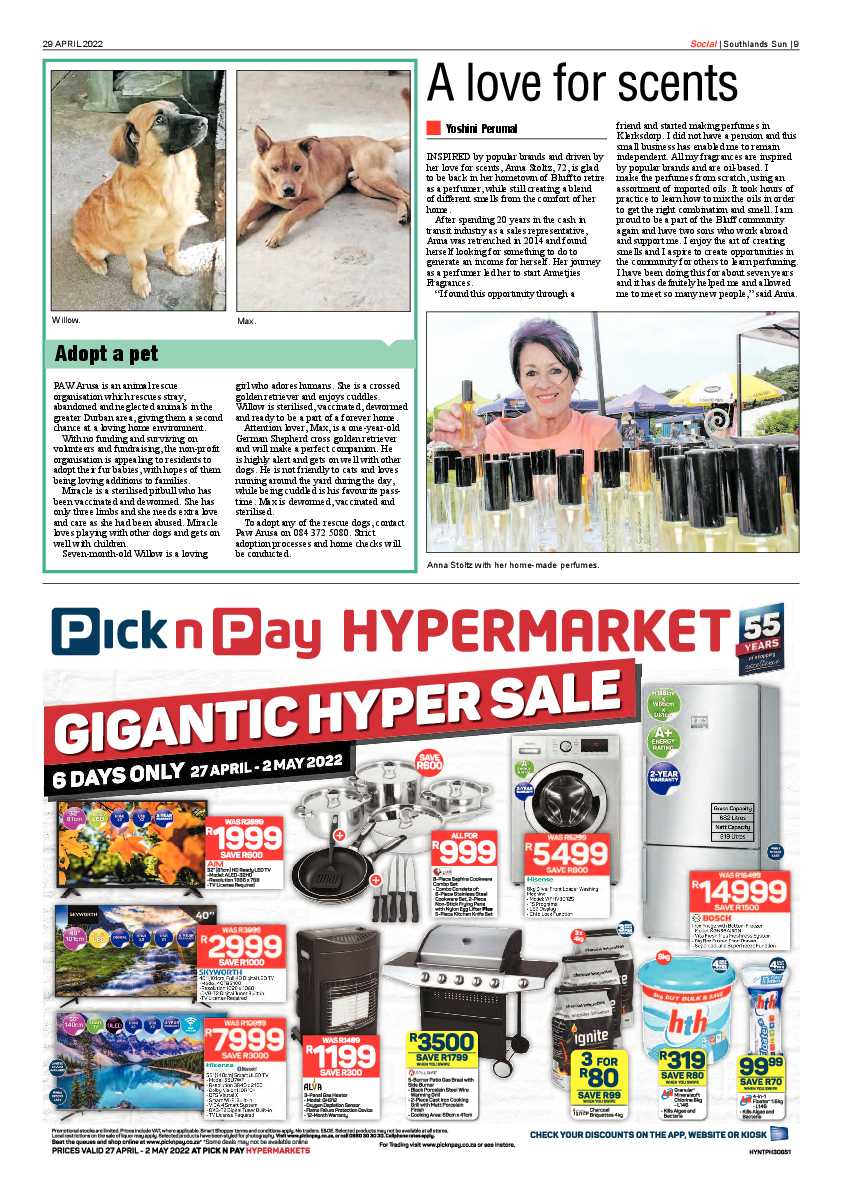 Southlands Sun 29 April 2022 page 9