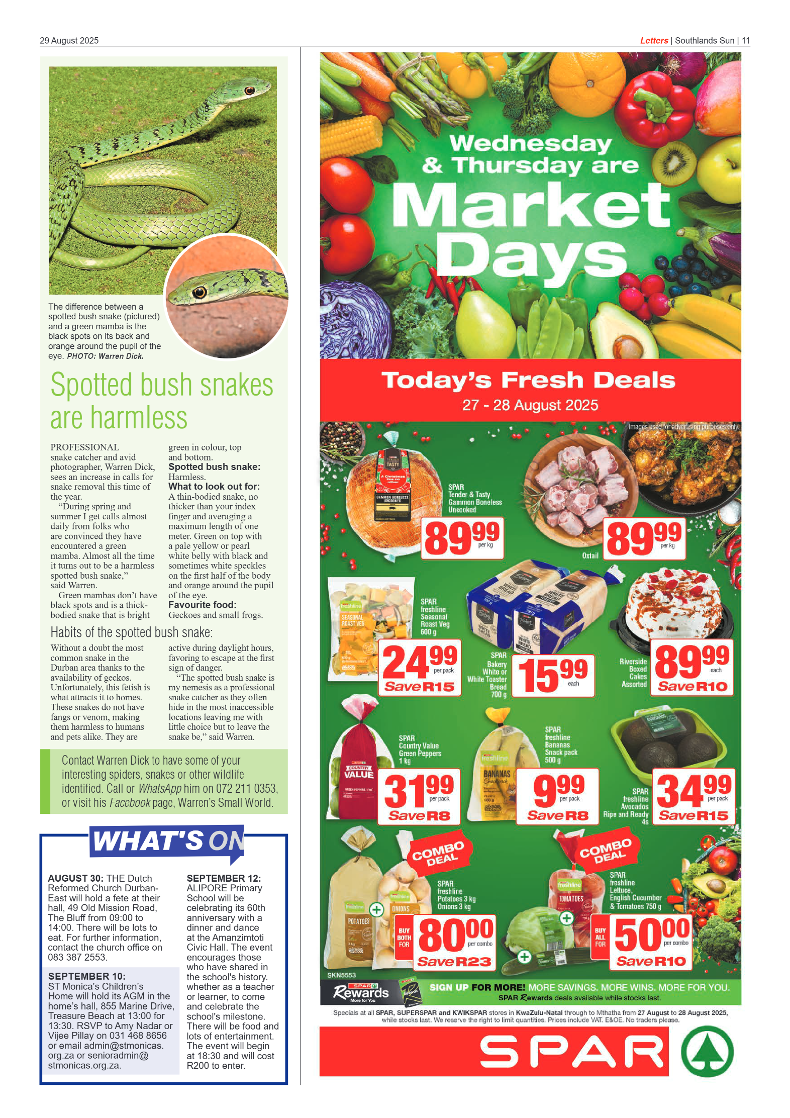 Southlands Sun 29 August 2025 page 11