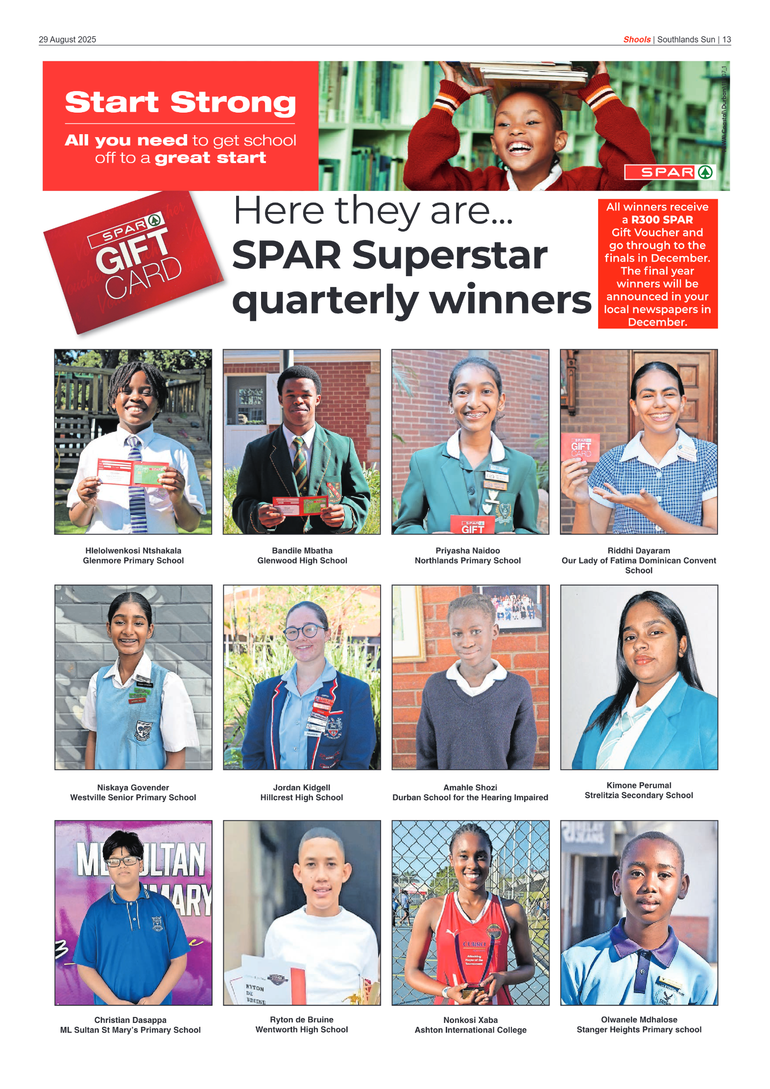 Southlands Sun 29 August 2025 page 13