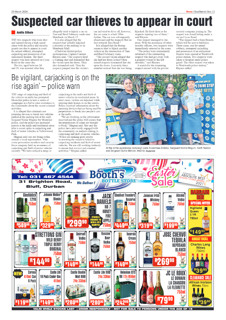Southlands Sun 29 March 2024 page 3