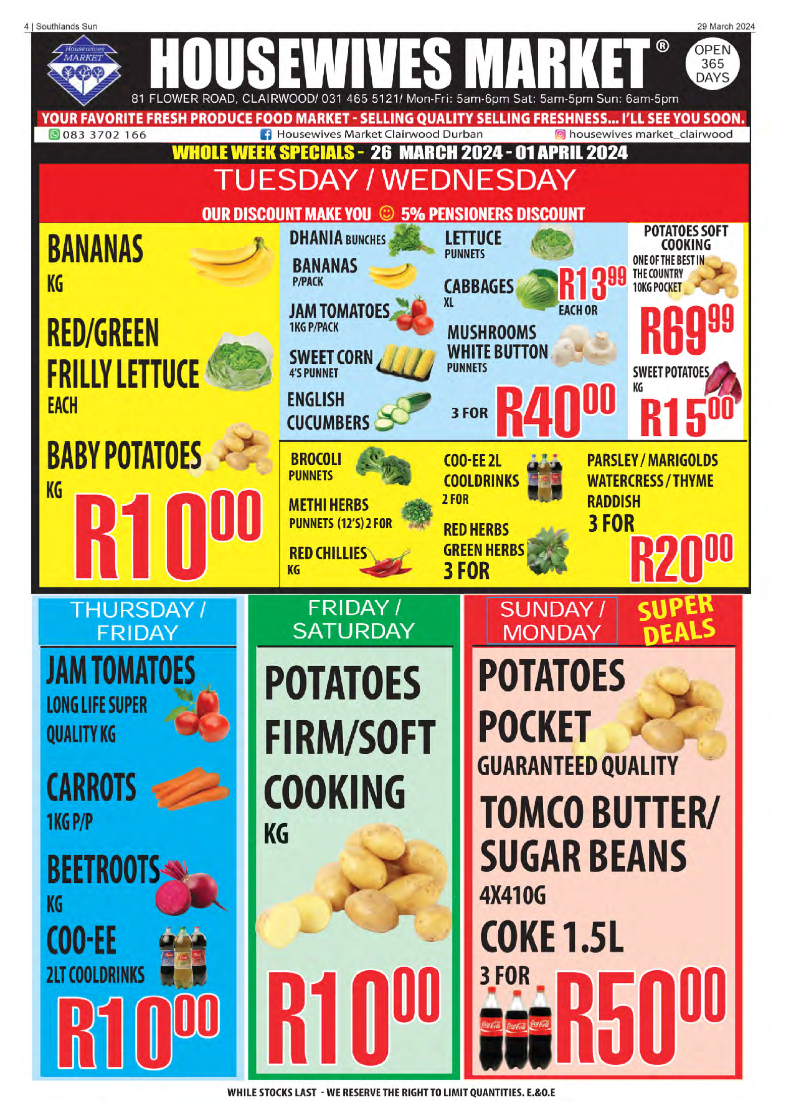 Southlands Sun 29 March 2024 page 4