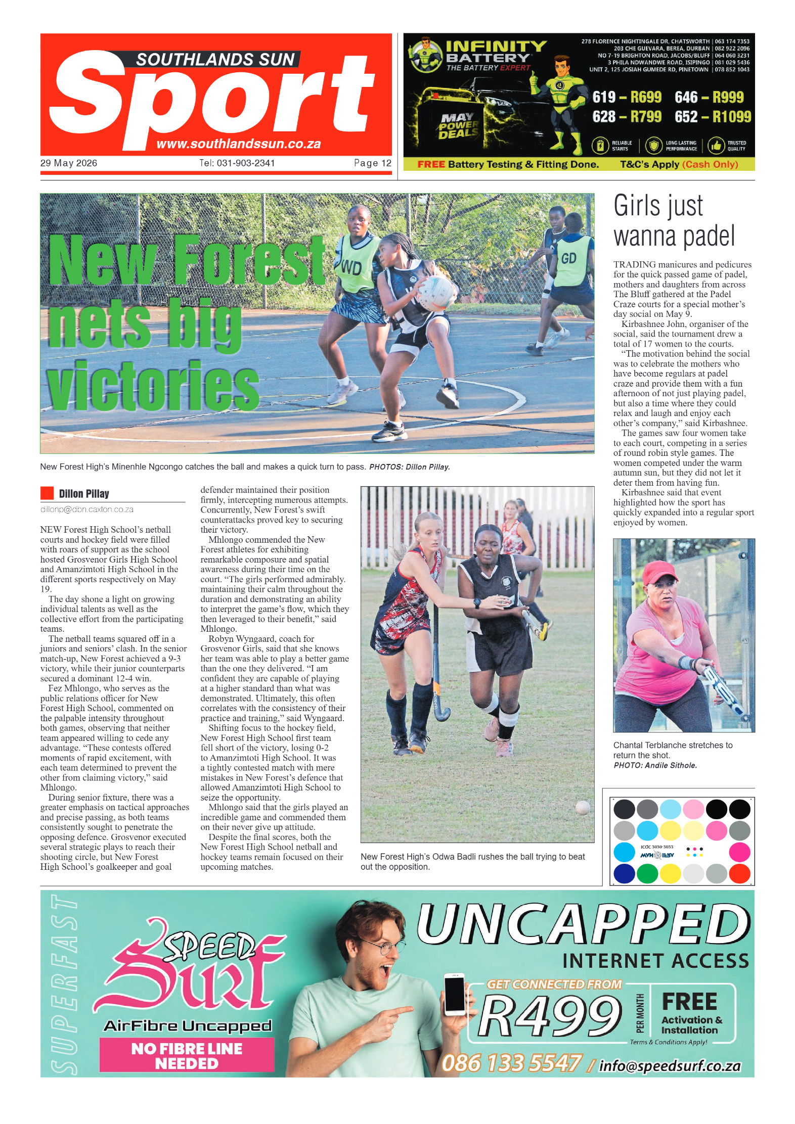 Southlands Sun 29 May 2026 page 12