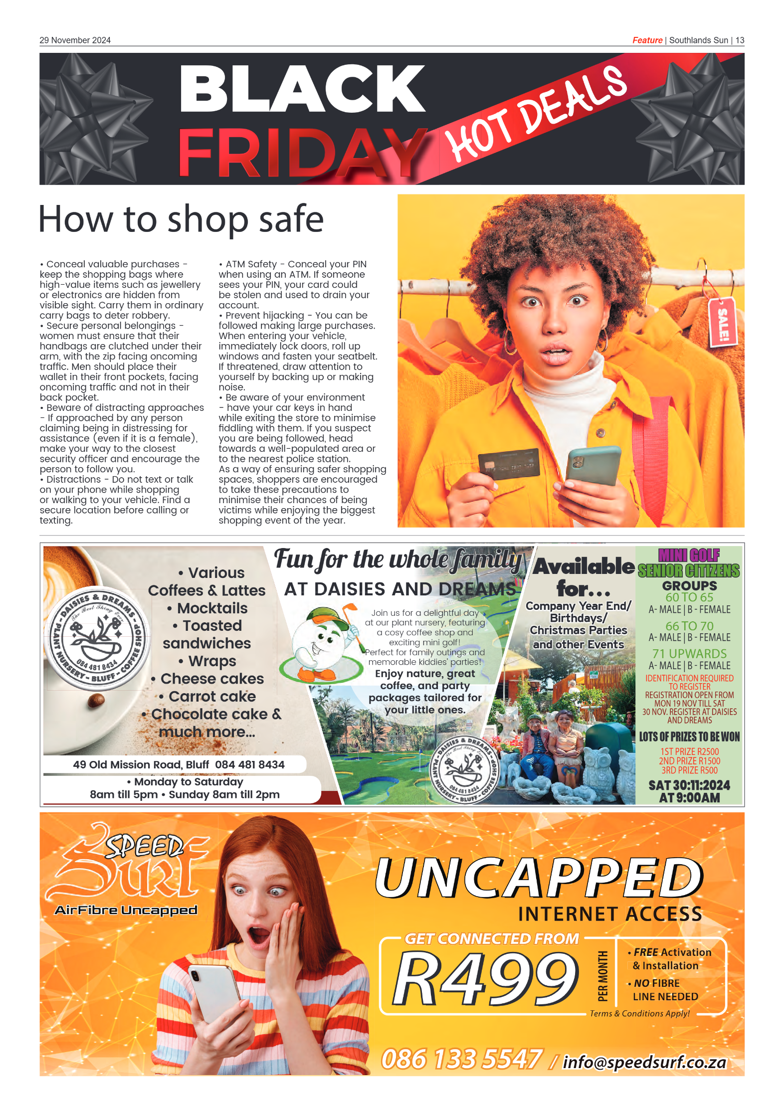 Southlands Sun 29 November 2024 page 13