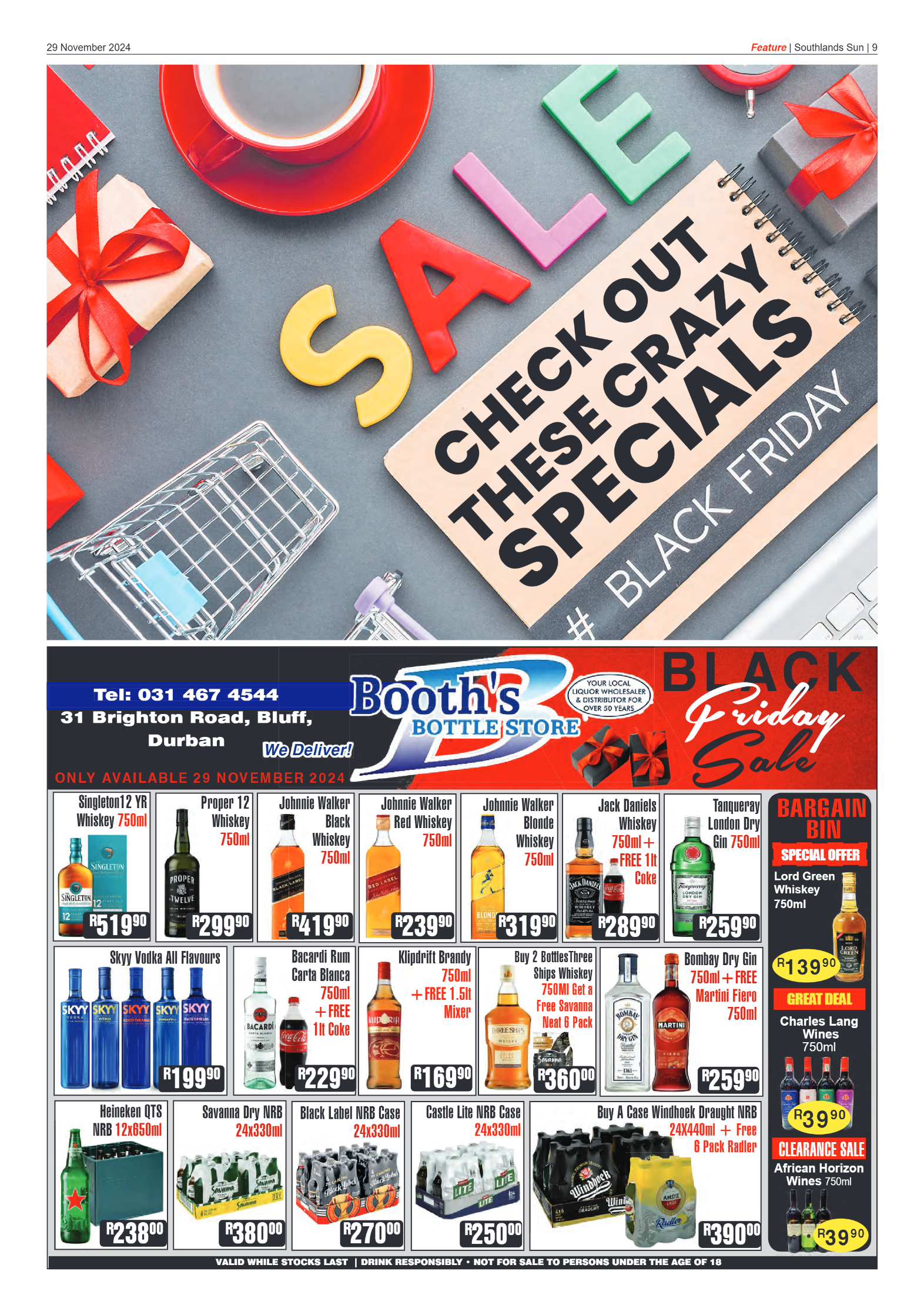 Southlands Sun 29 November 2024 page 9
