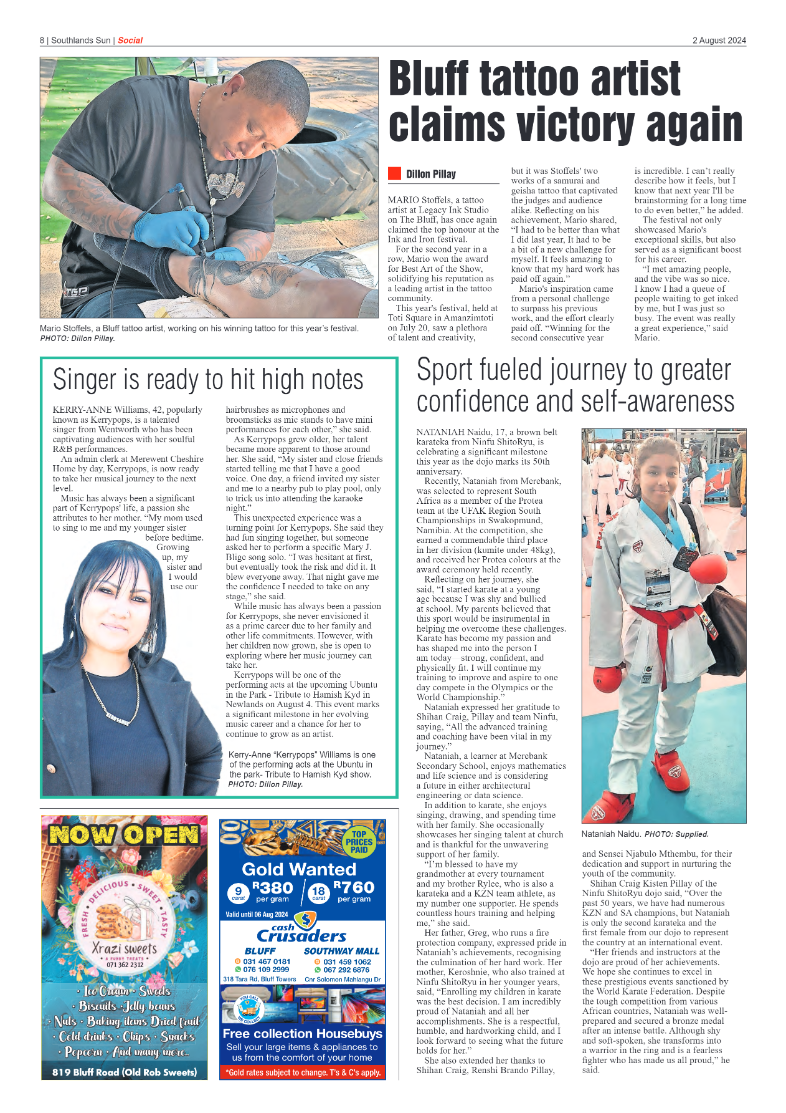 Southlands Sun 2 August 2024 page 8