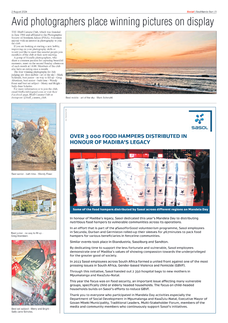 Southlands Sun 2 August 2024 page 9