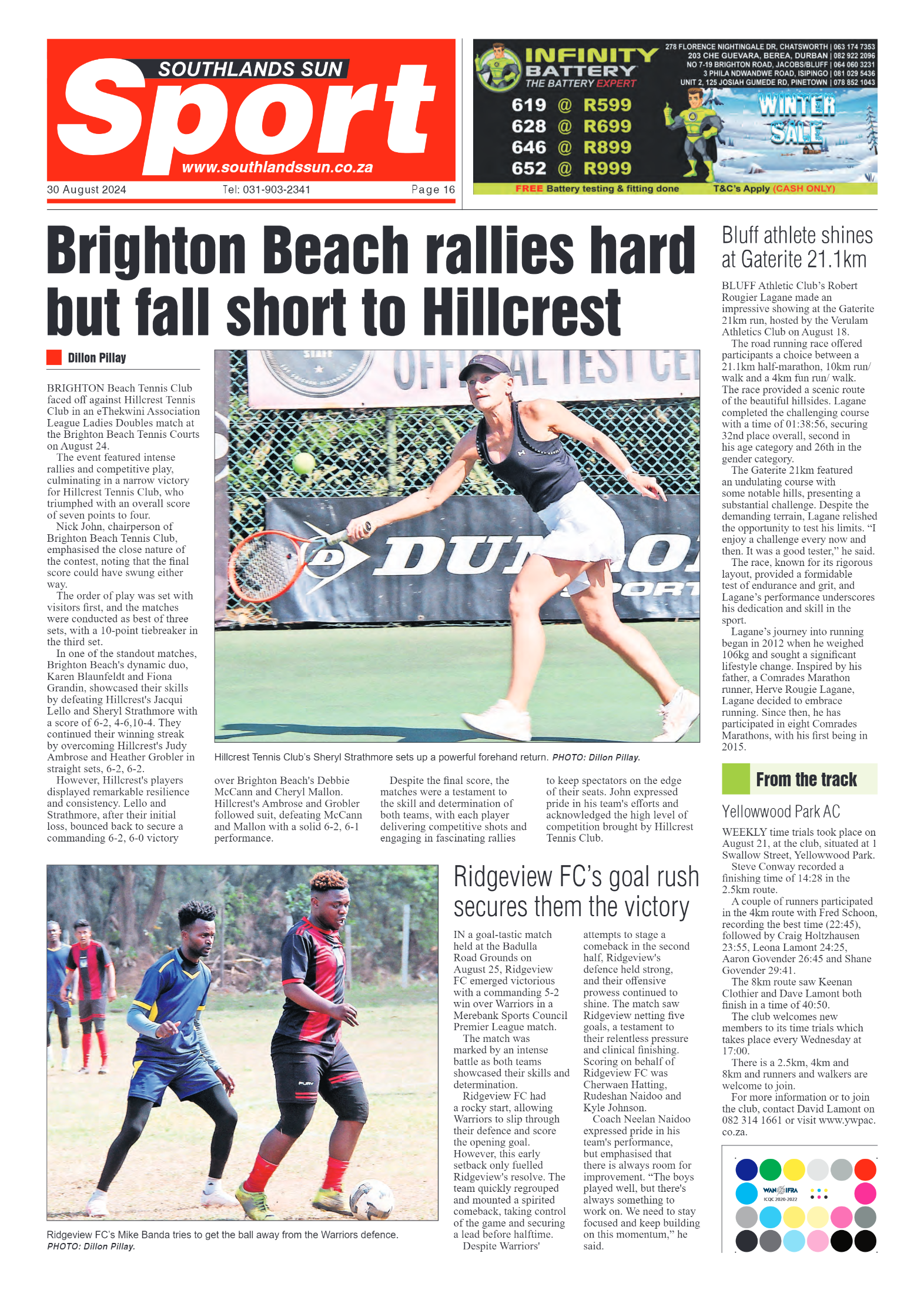 Southlands Sun 30 August 2024 page 16