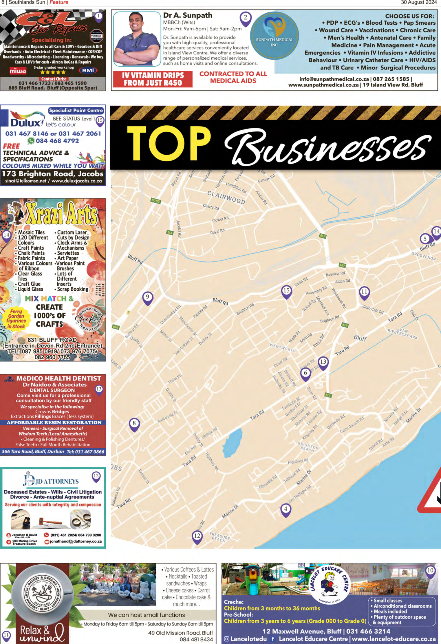 Southlands Sun 30 August 2024 page 8