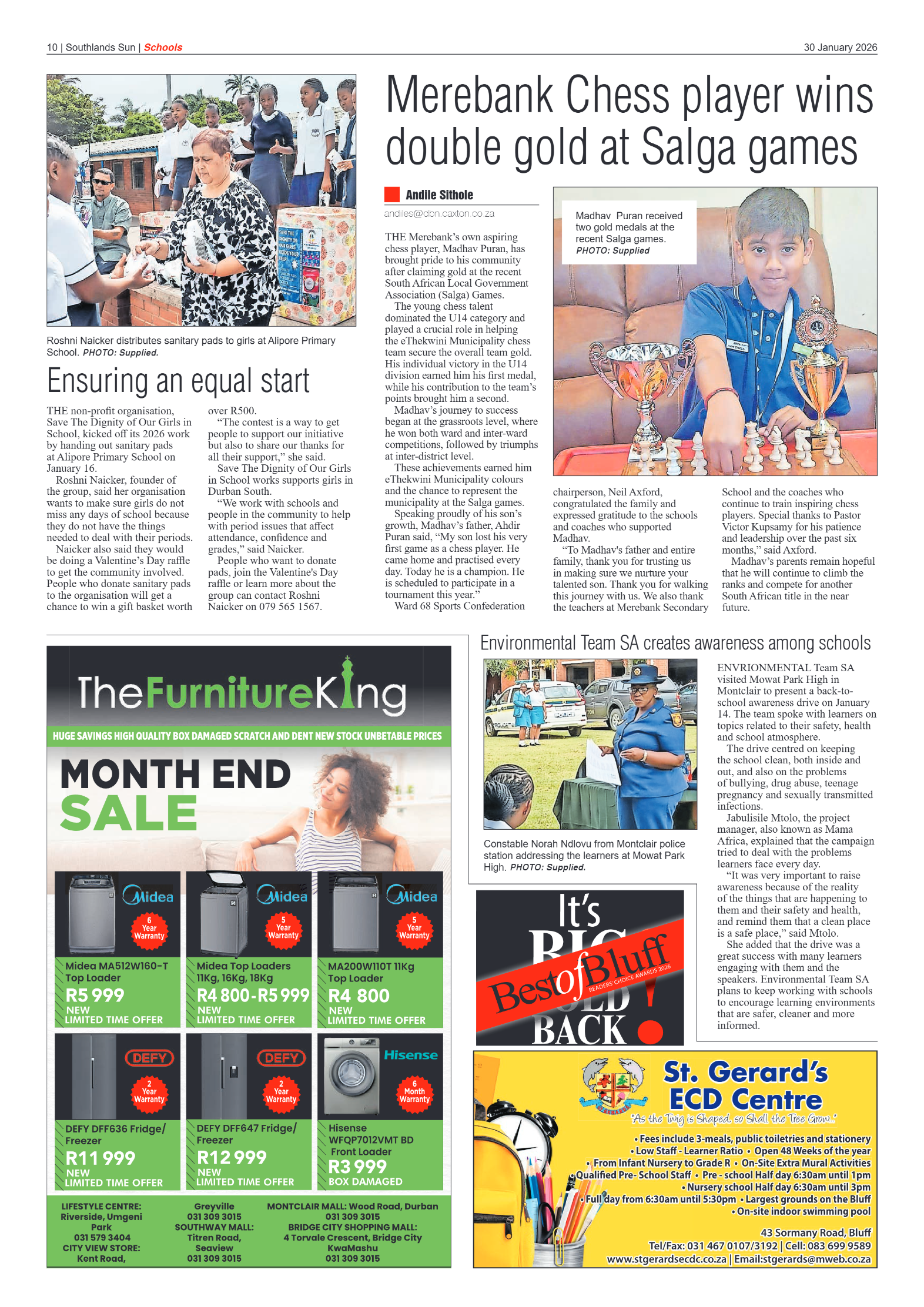 Southlands Sun 30 January 2026 page 10