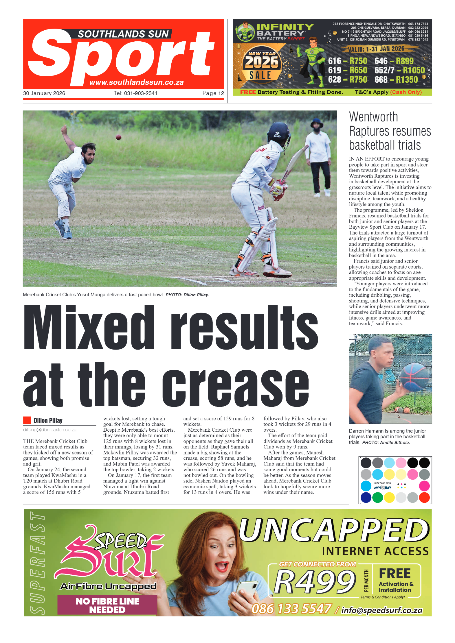 Southlands Sun 30 January 2026 page 12