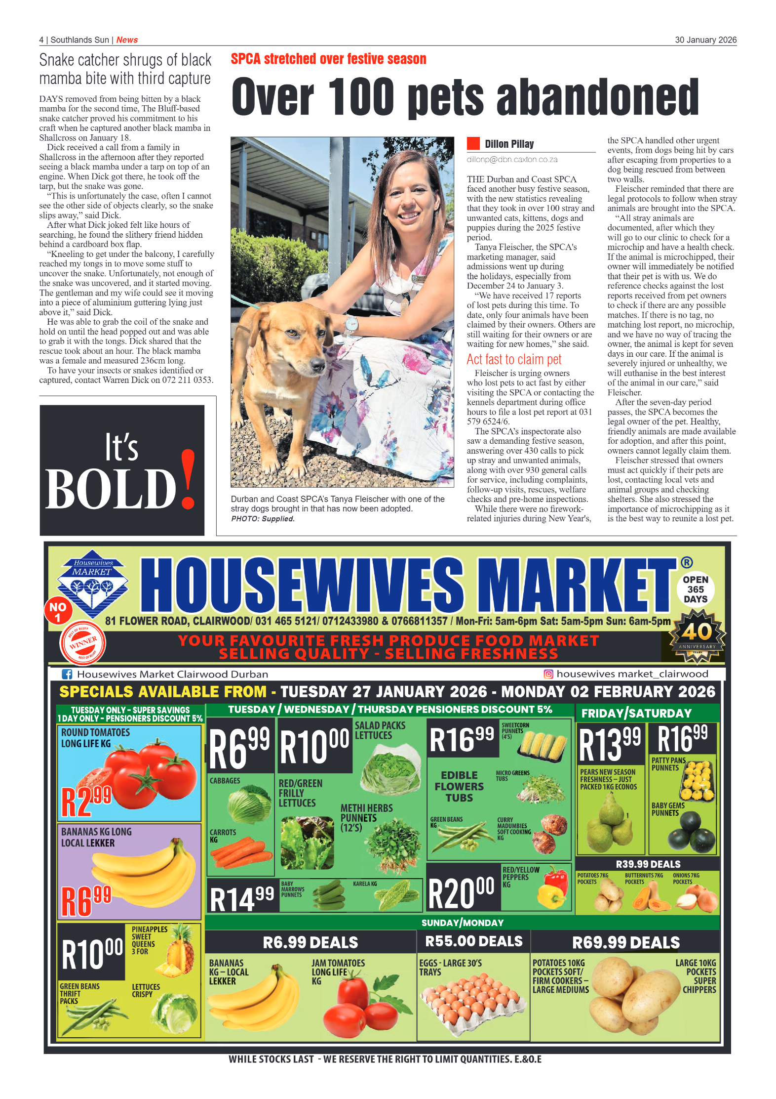 Southlands Sun 30 January 2026 page 4
